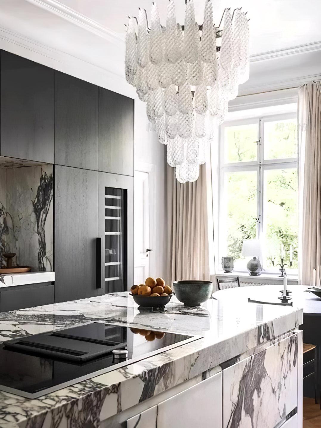 Zemaryra Murano Glass Chandelier