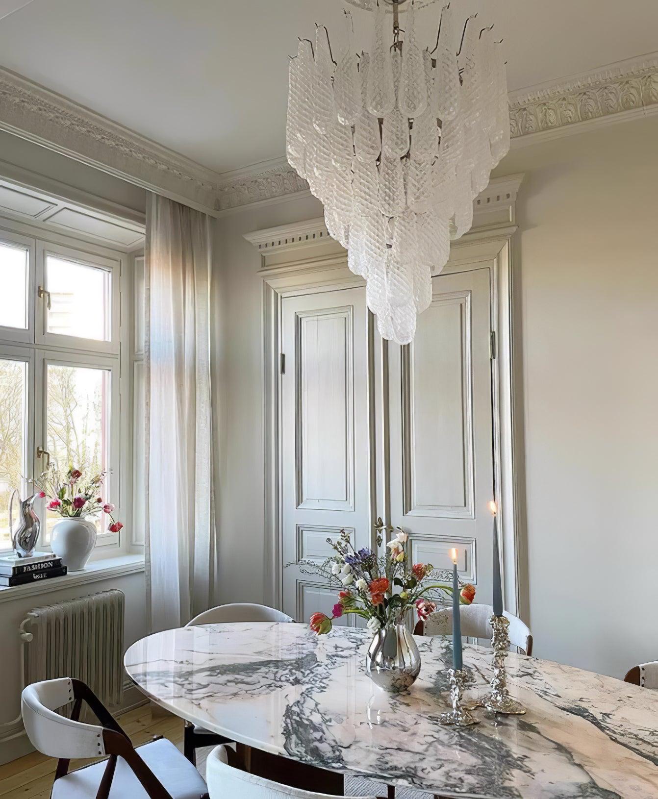 Zemaryra Murano Glass Chandelier