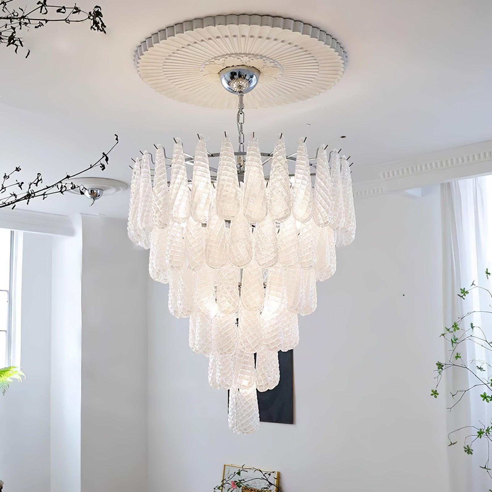 Zemaryra Murano Glass Chandelier
