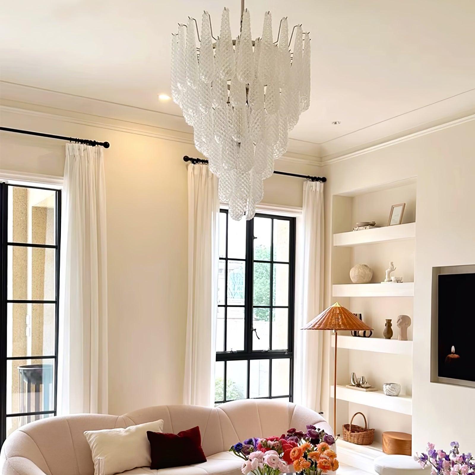 Zemaryra Murano Glass Chandelier