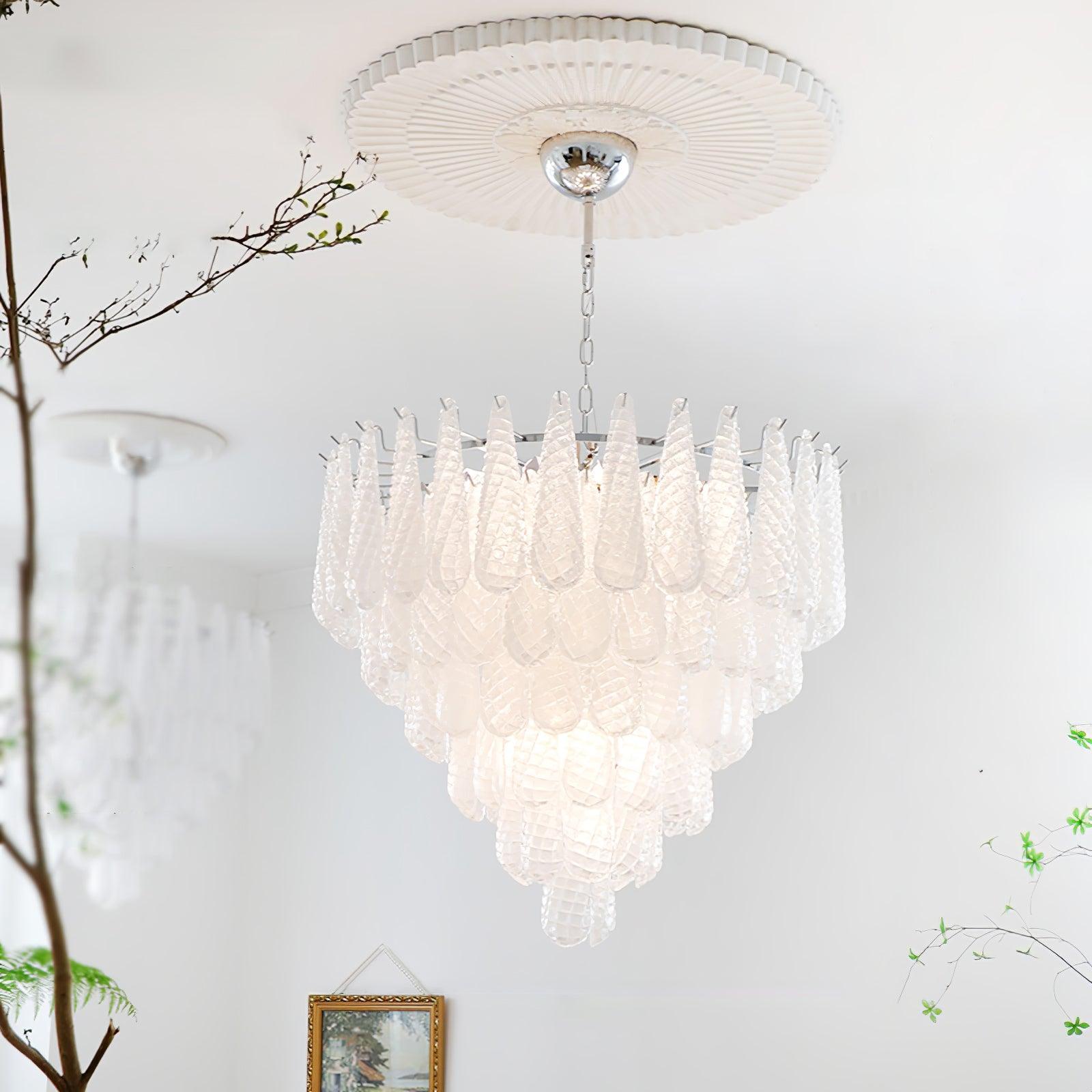 Zemaryra Murano Glass Chandelier