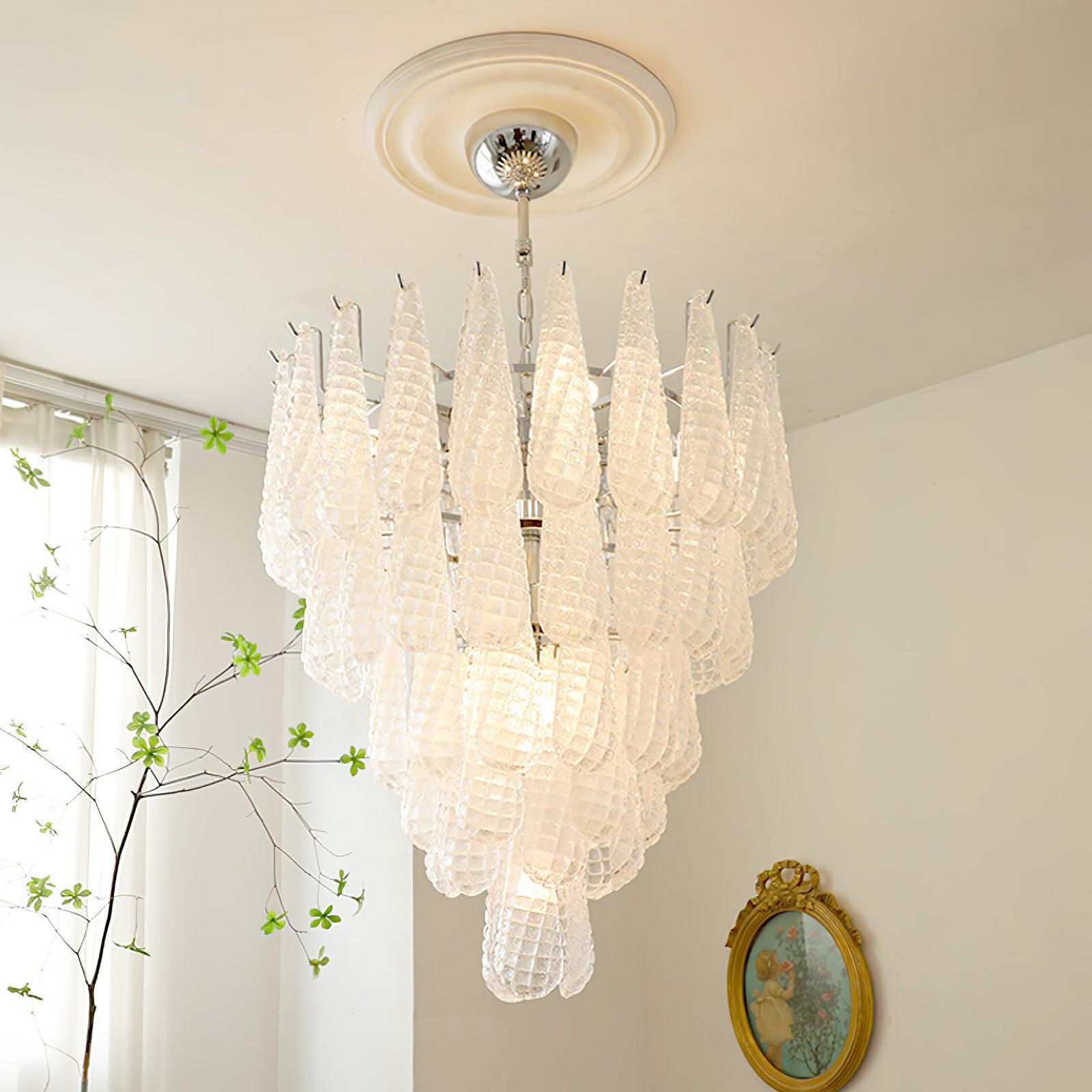 Zemaryra Murano Glass Chandelier