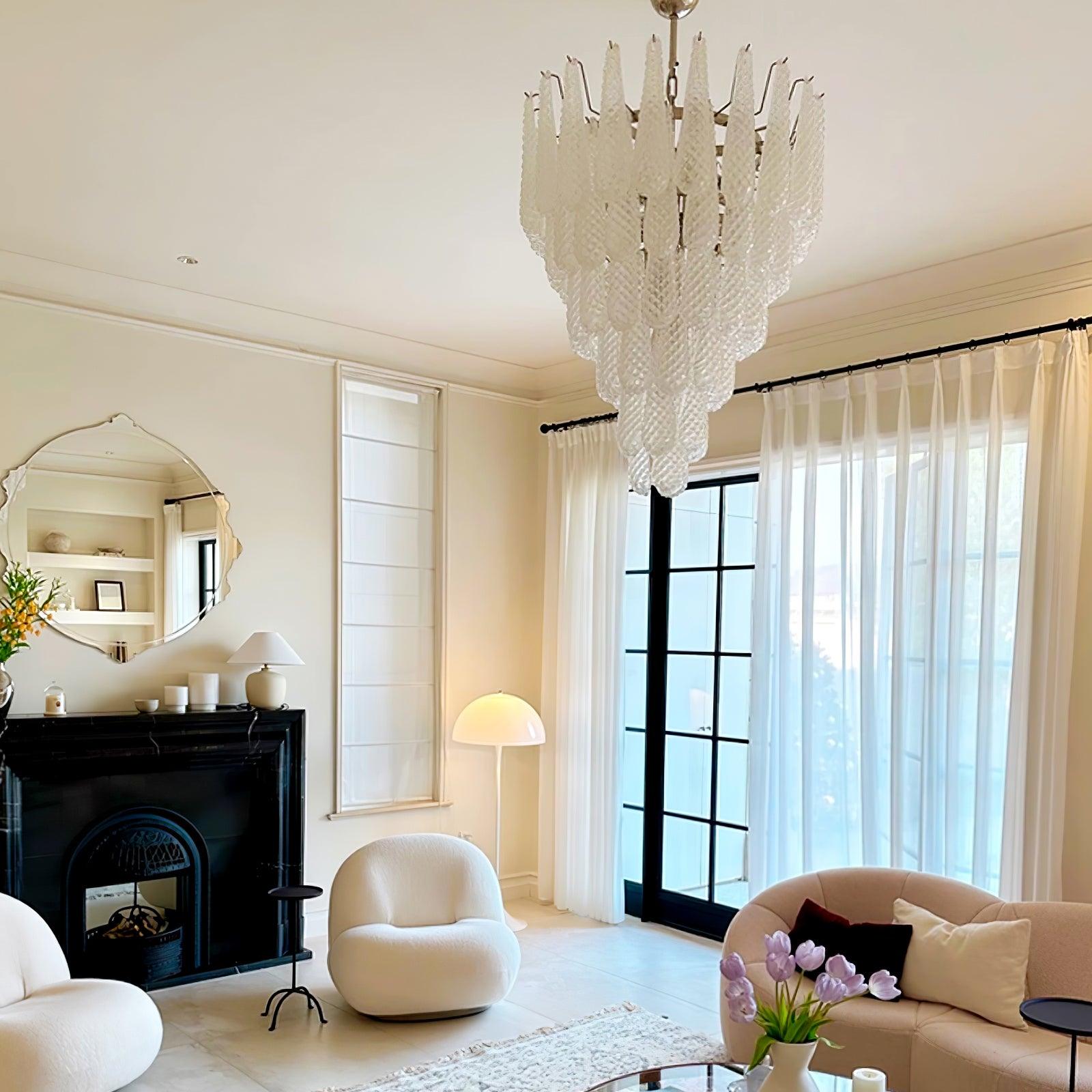 Zemaryra Murano Glass Chandelier