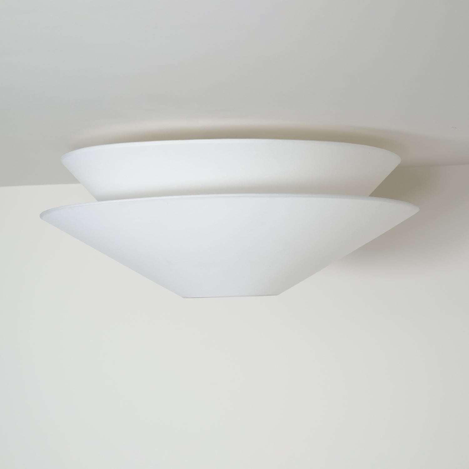 Lina Ceiling Light Double Cone Fabric - Neutralighting