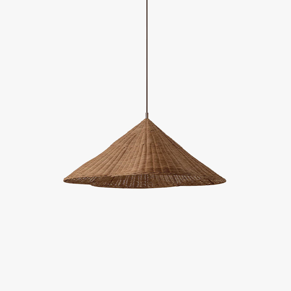 Muto Vintage Rattan Pendant Light Living Room Bedroom - Neutralighting