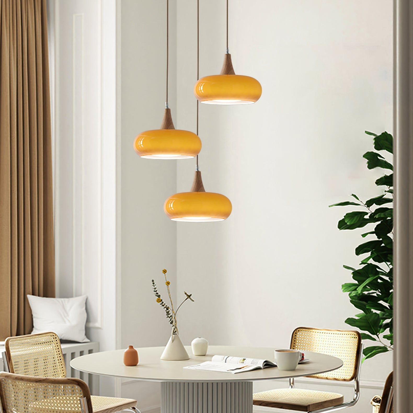 Charlotte Pendant Light Wood