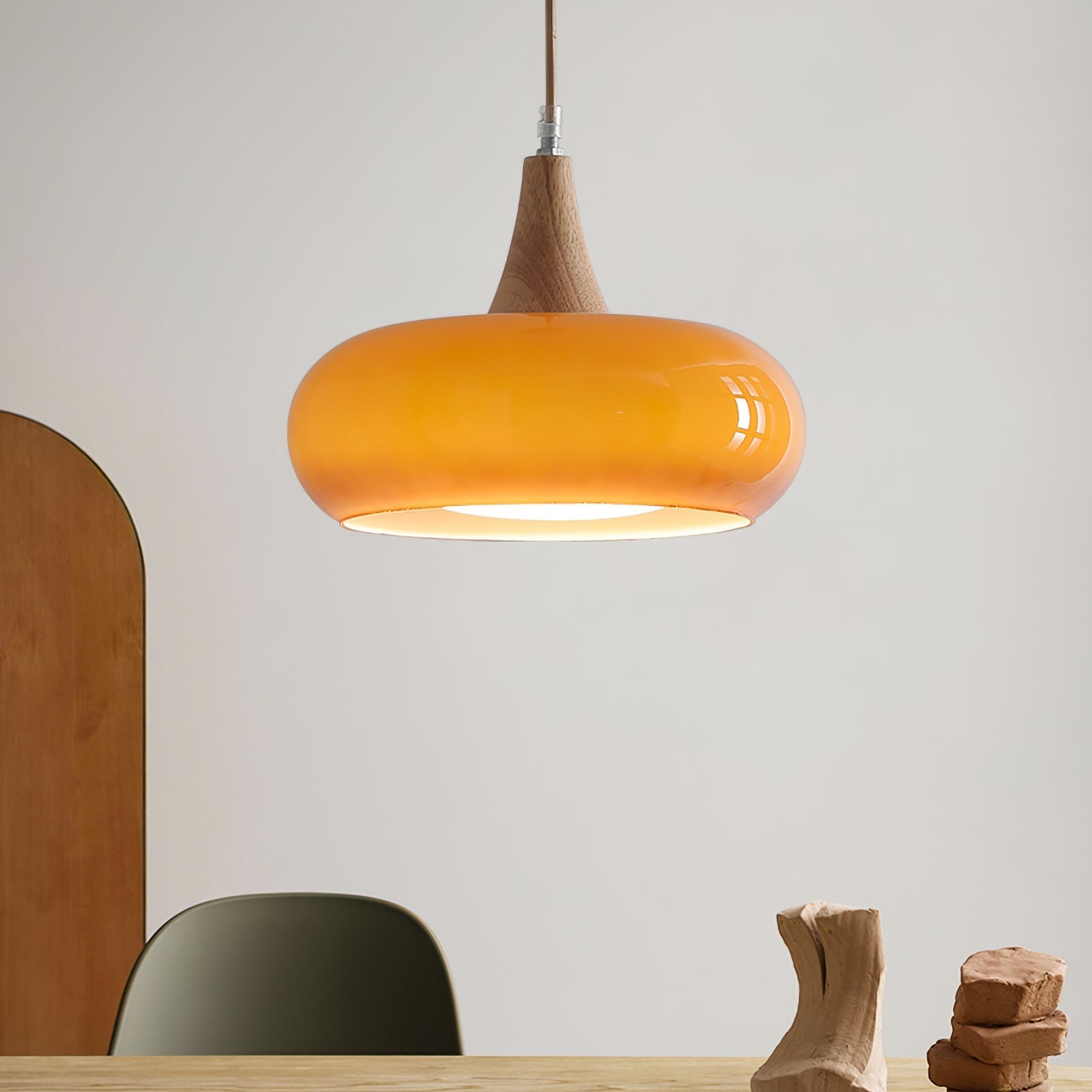 Charlotte Pendant Light Wood