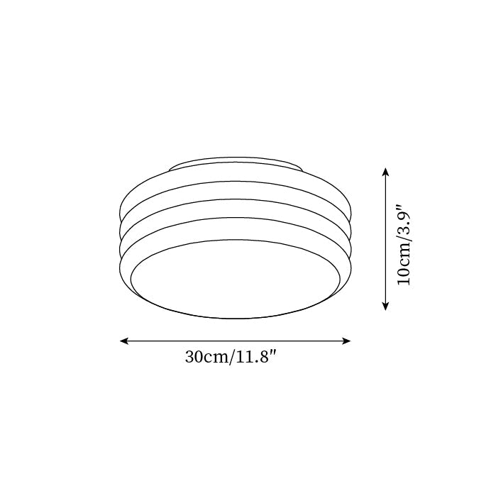 Marley Modern Ceiling Light - Neutralighting