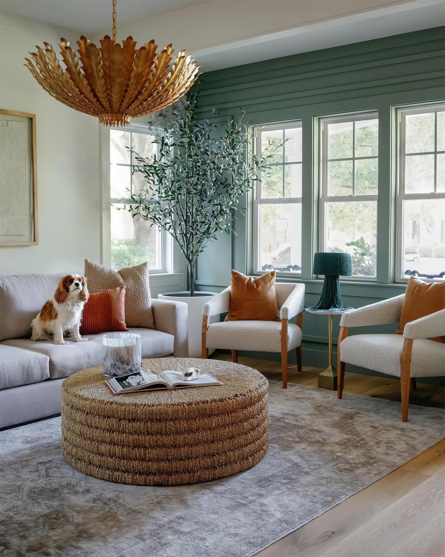 Geyon Golden Leaf Chandelier - Neutralighting