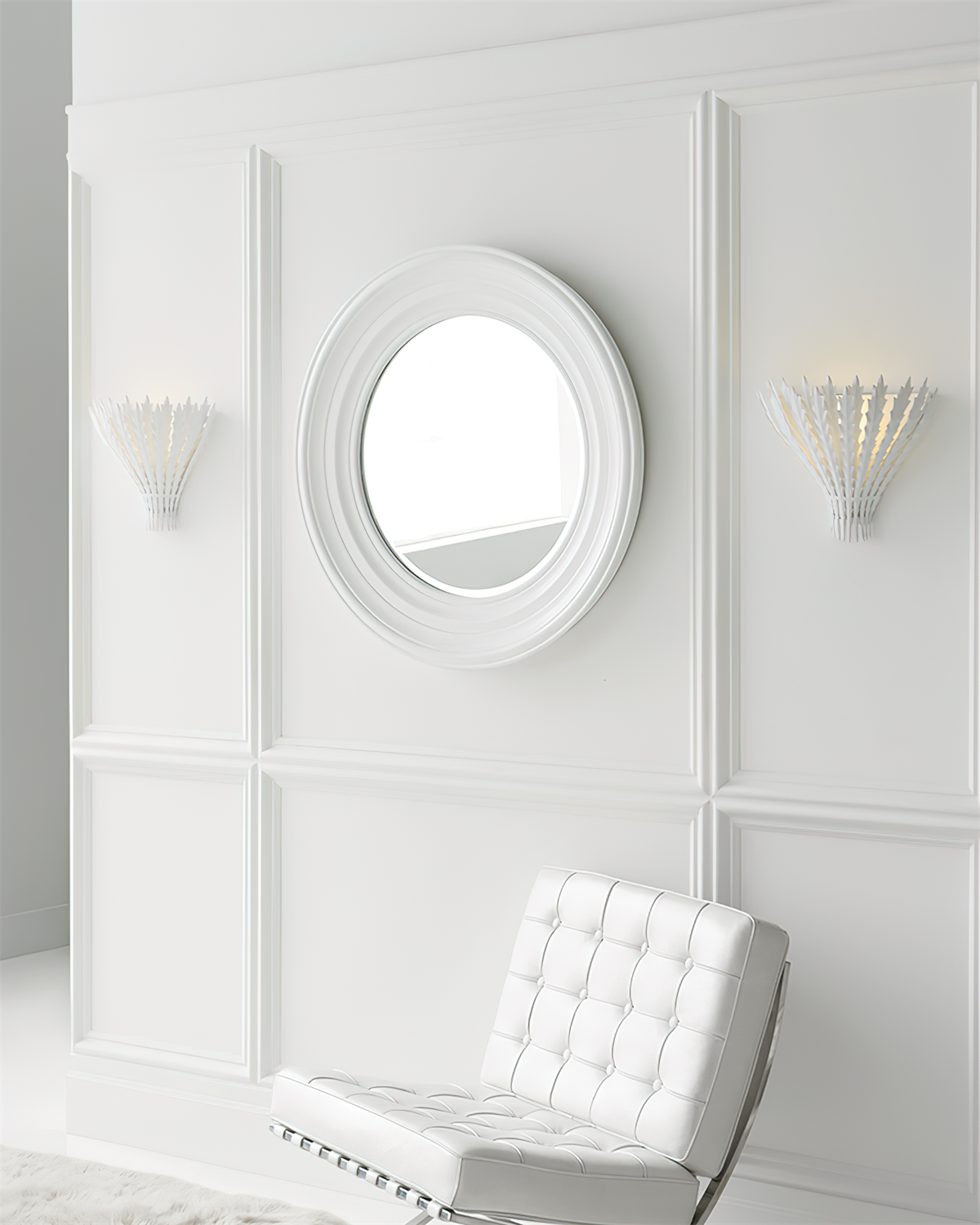 Wall Light Handmade Leaf Motif Metal Body Elegant Sconce - Neutralighting