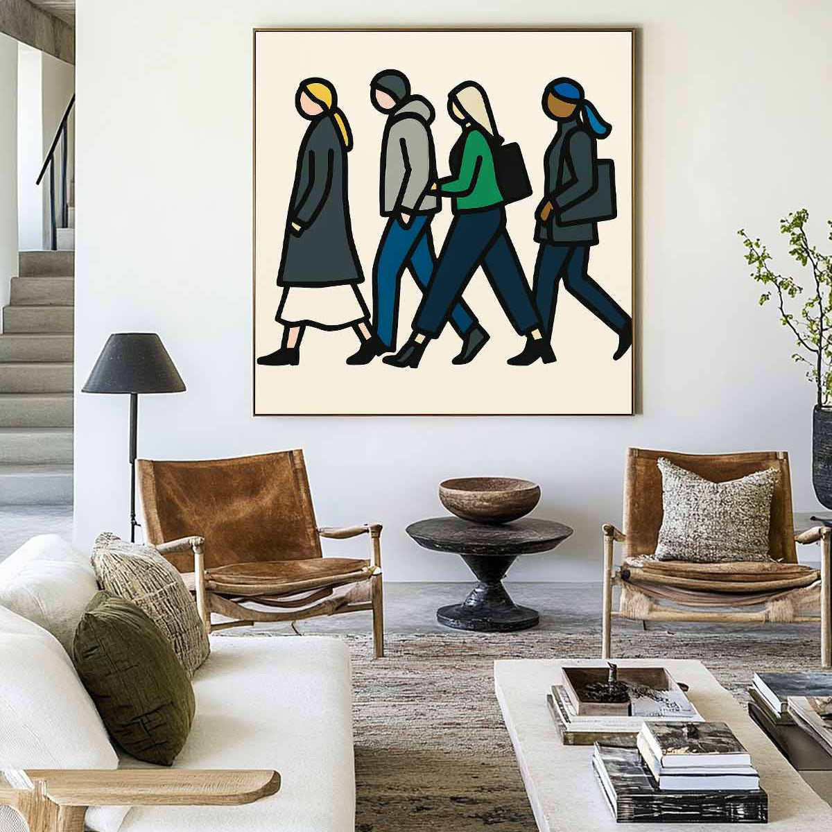 Modern Pop Painting ABAS295 - Neutralighting
