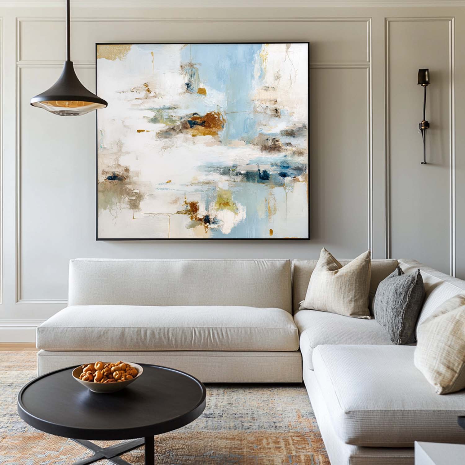 Modern Abstract Painting ABAS302 - Neutralighting