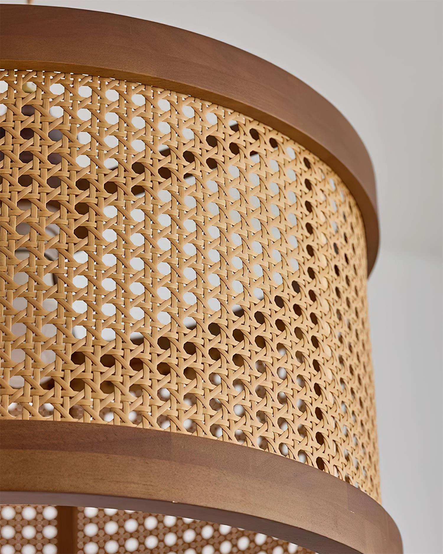 Gudon Woven Rattan Pendant Lamp - Neutralighting