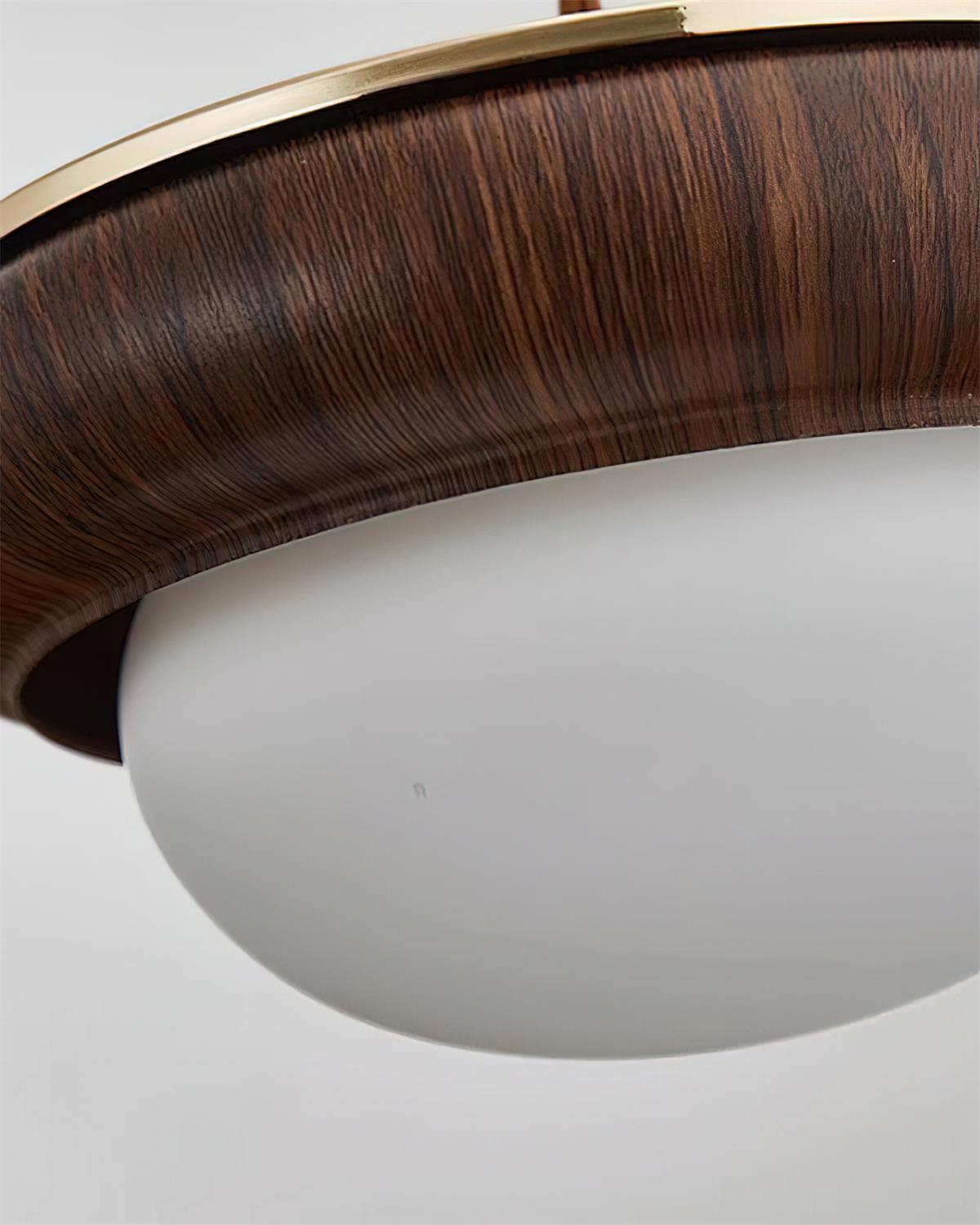 Quillon Wood Ring Pendant Lamp - Neutralighting
