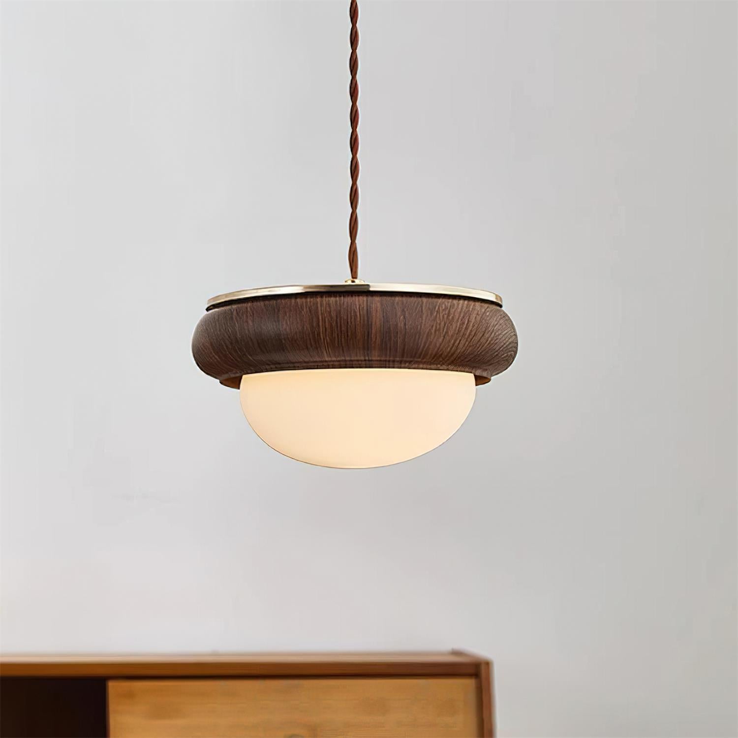 Quillon Wood Ring Pendant Lamp - Neutralighting