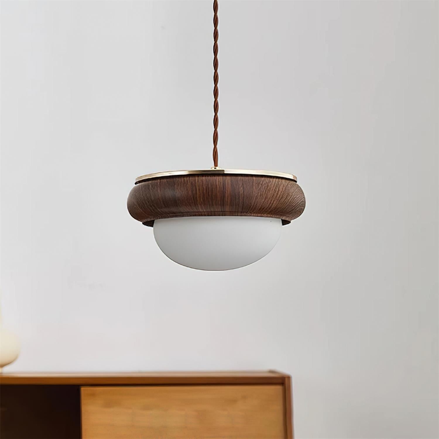 Quillon Wood Ring Pendant Lamp - Neutralighting