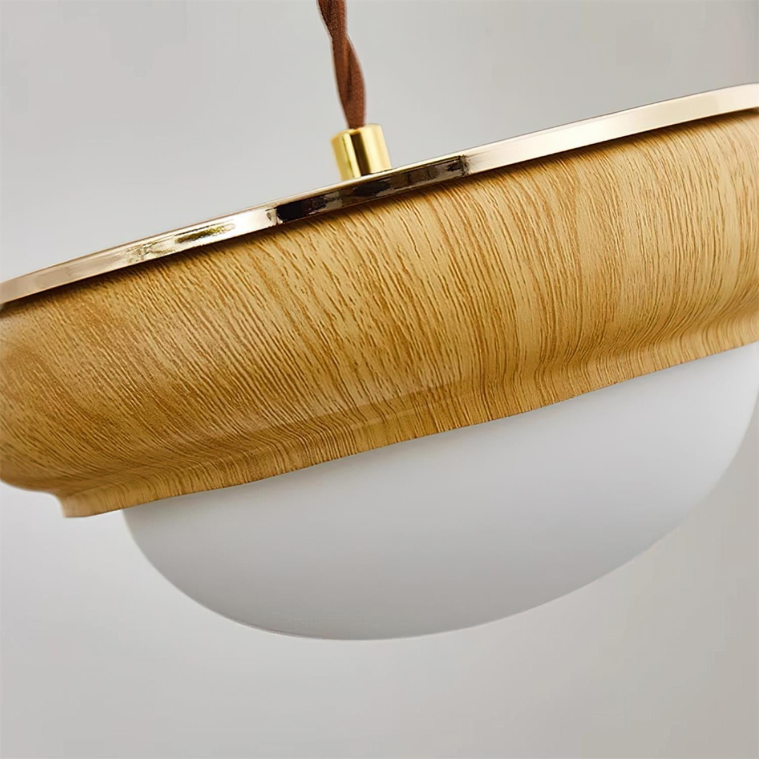 Quillon Wood Ring Pendant Lamp - Neutralighting