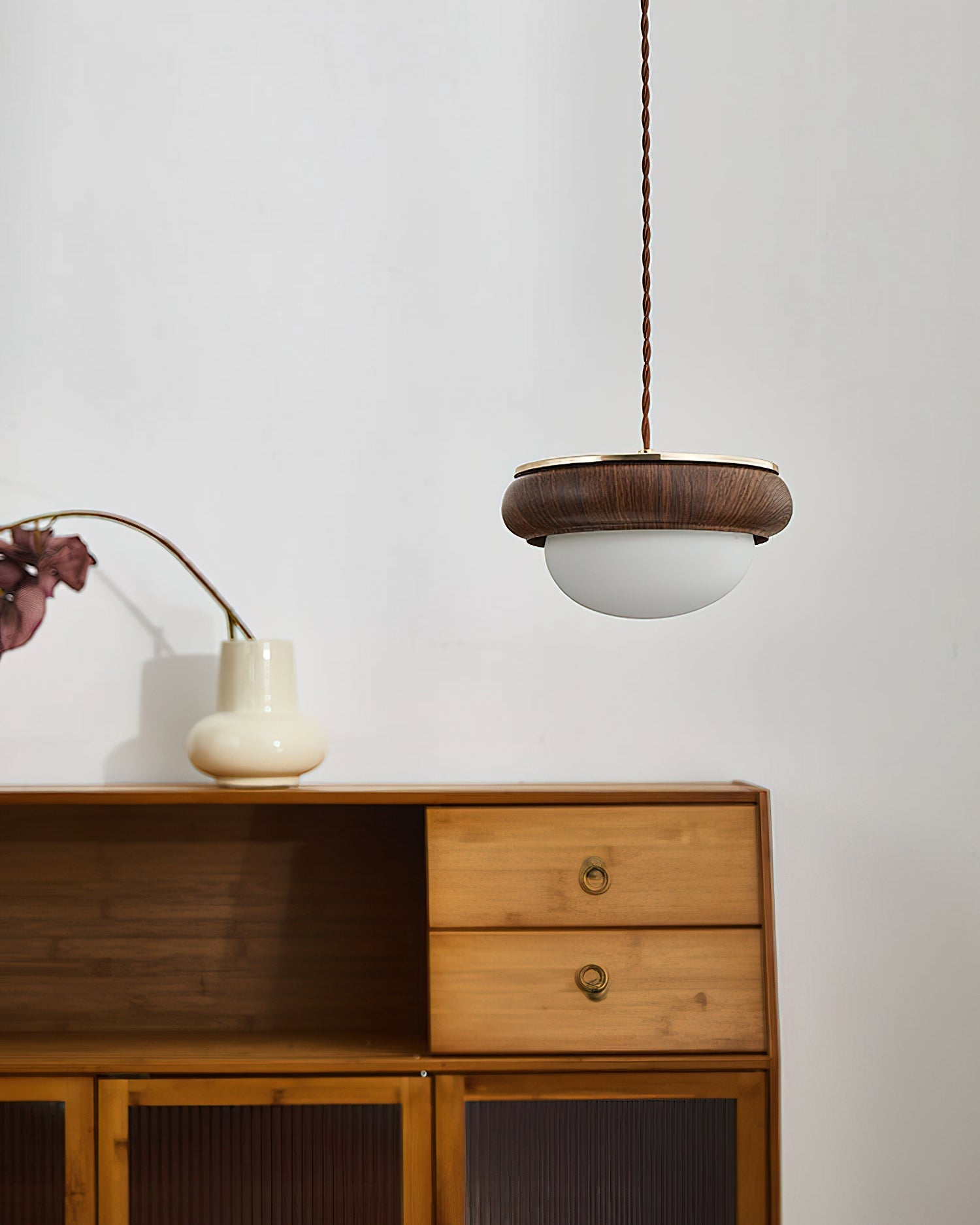 Quillon Wood Ring Pendant Lamp - Neutralighting