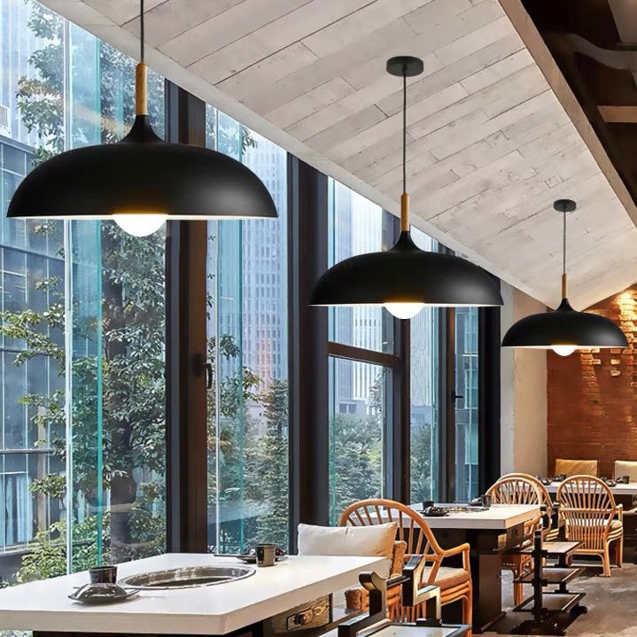 Aria Modern Pendant Light Dome Macaron Dining Room - Neutralighting