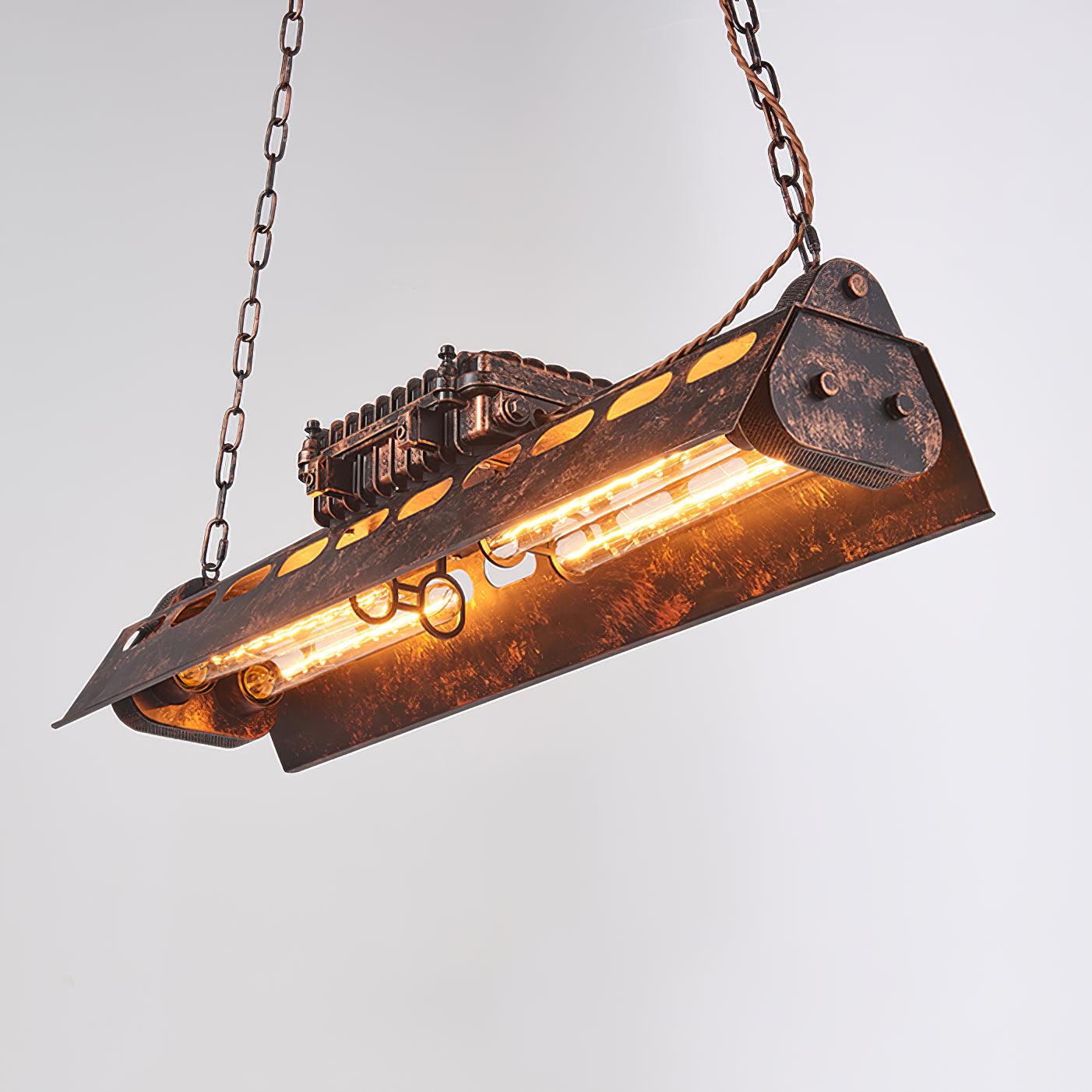 Noah Chandelier Industrial Steampunk - Neutralighting