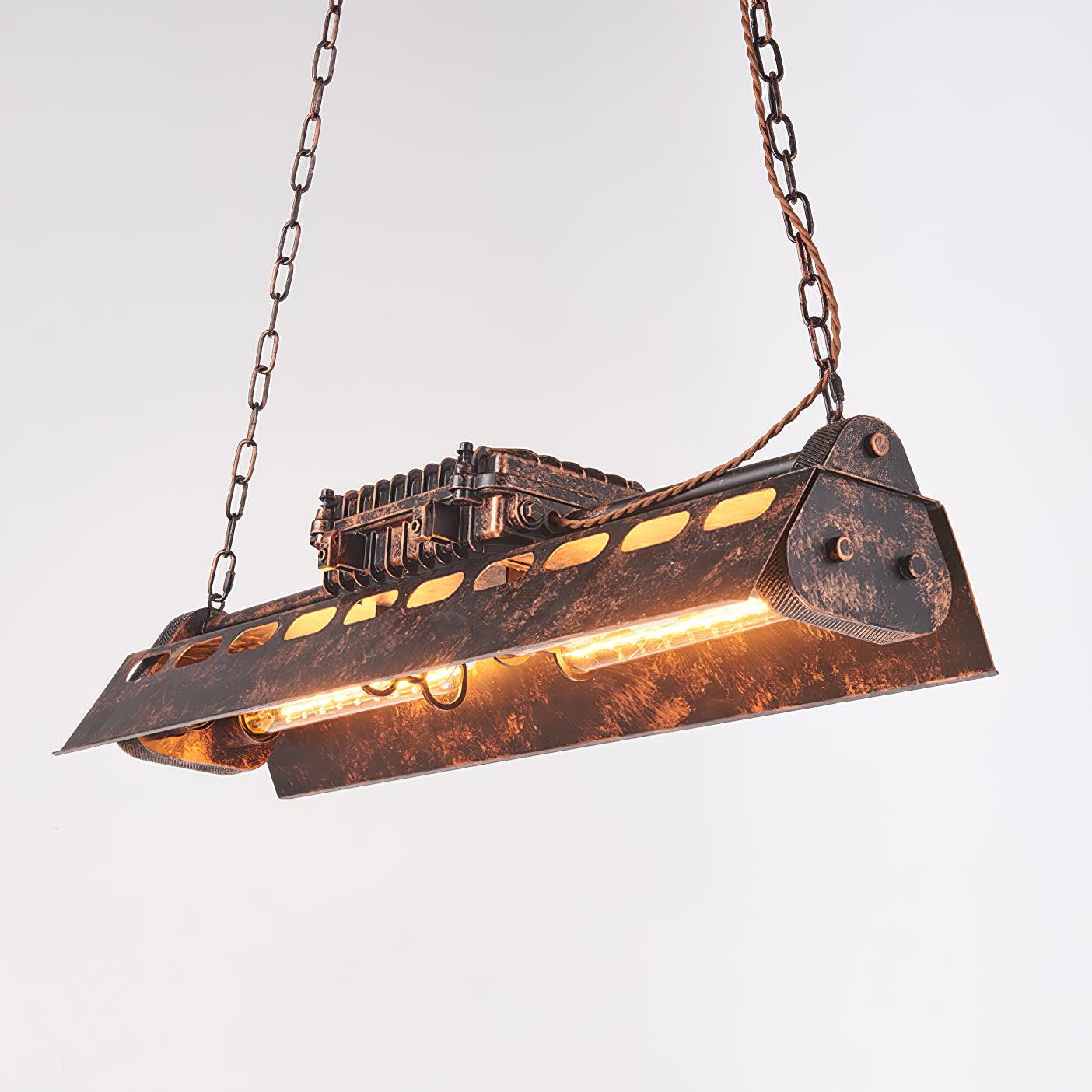 Noah Chandelier Industrial Steampunk - Neutralighting