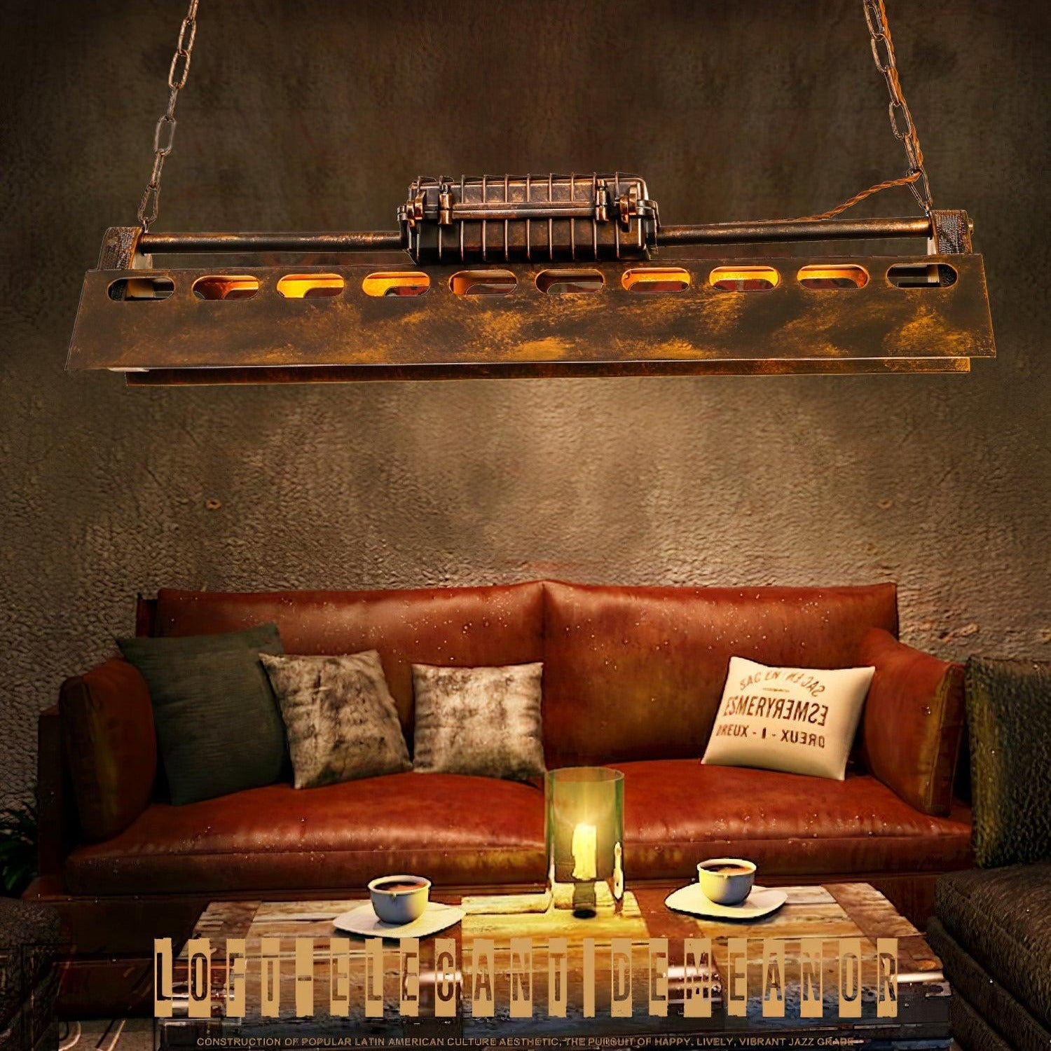 Noah Chandelier Industrial Steampunk - Neutralighting