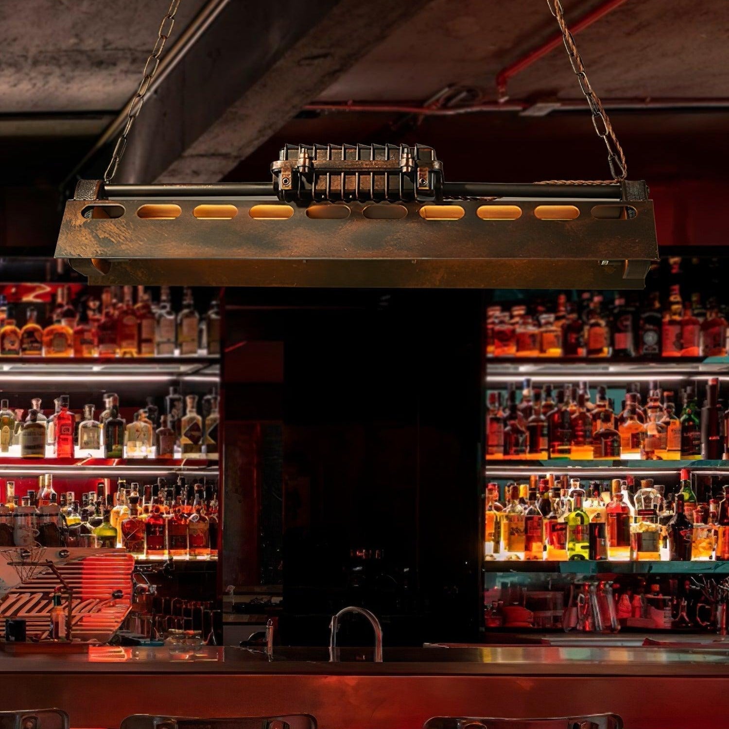 Noah Chandelier Industrial Steampunk - Neutralighting