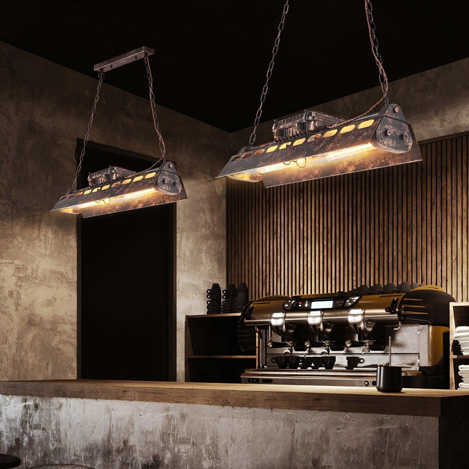 Noah Chandelier Industrial Steampunk - Neutralighting