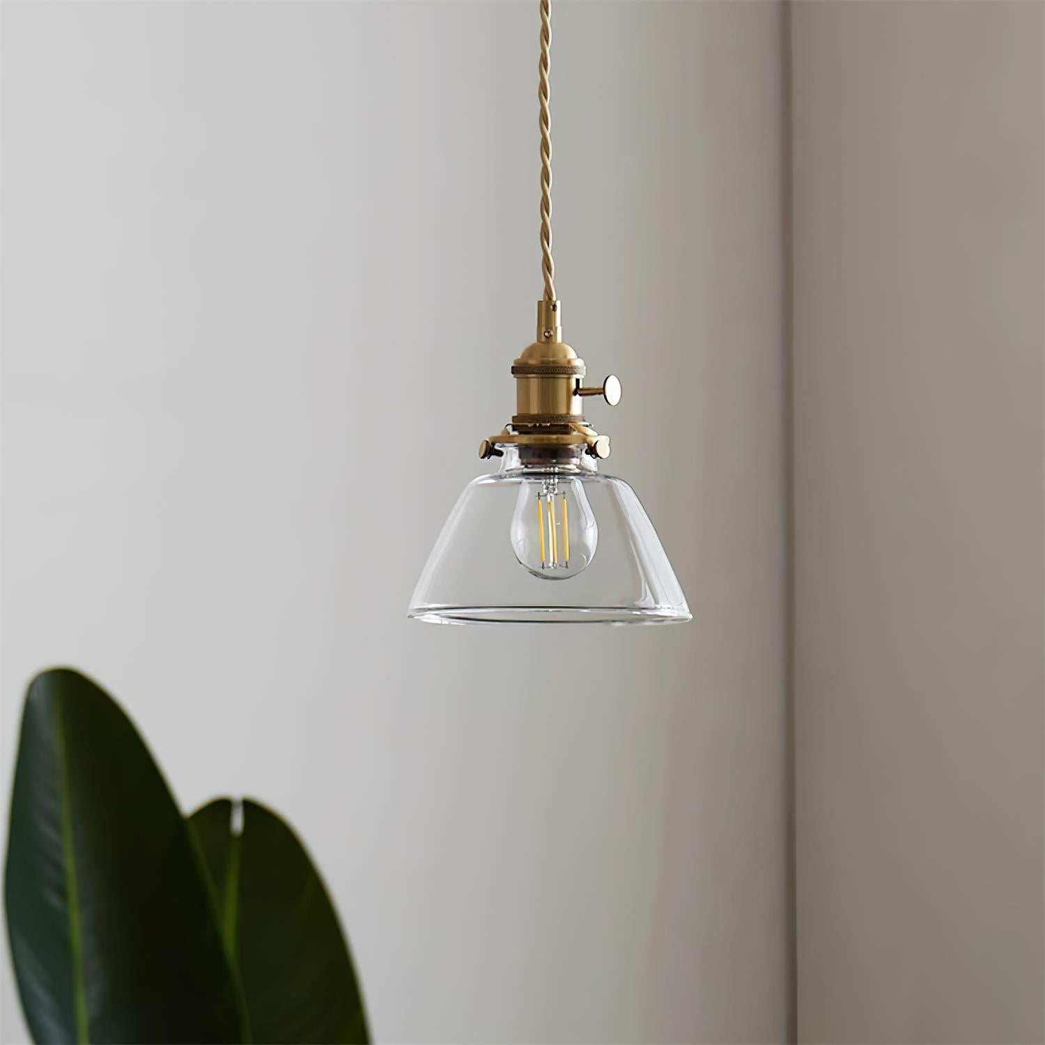 Glint Clear Glass Pendant Light - Neutralighting