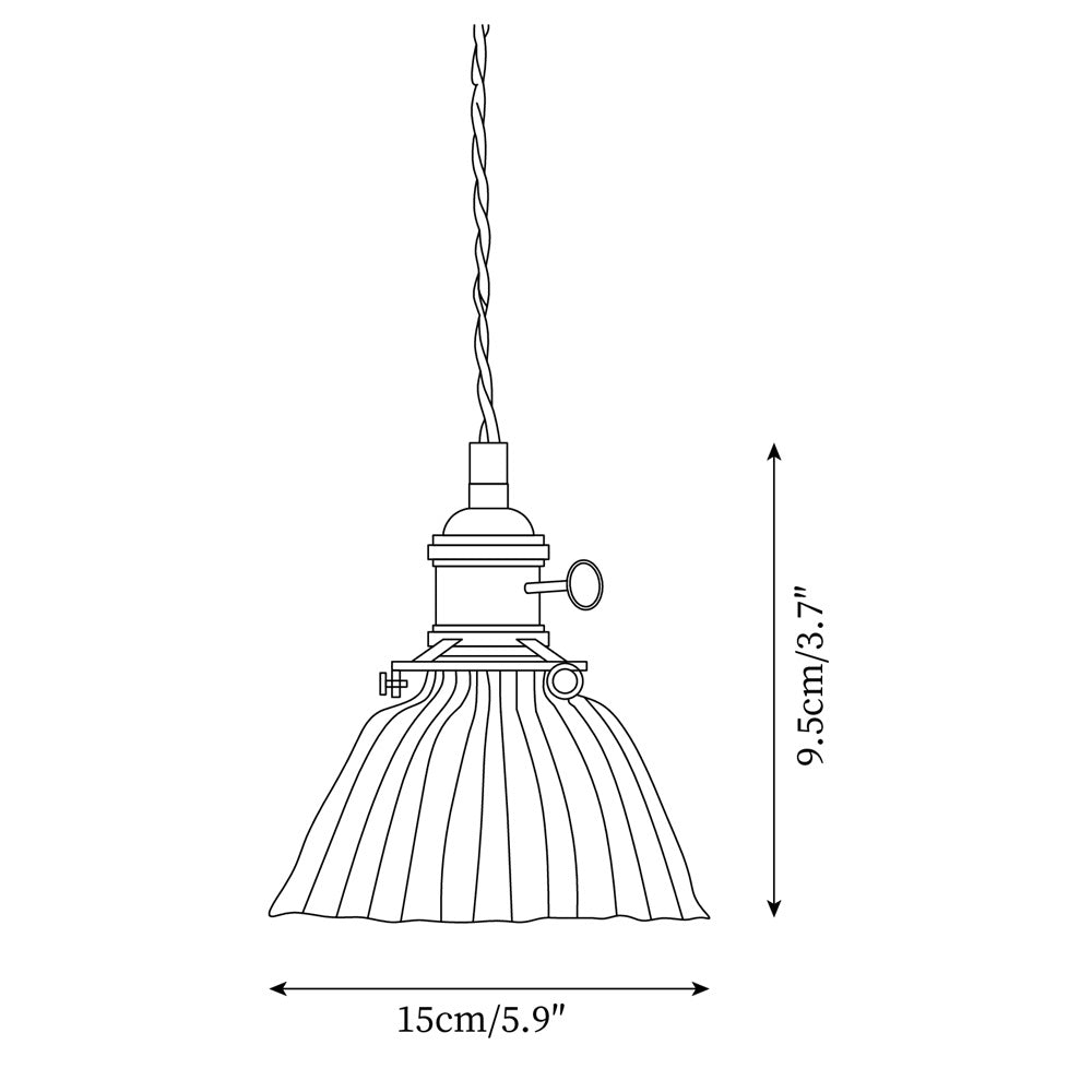 Glint Clear Glass Pendant Light - Neutralighting
