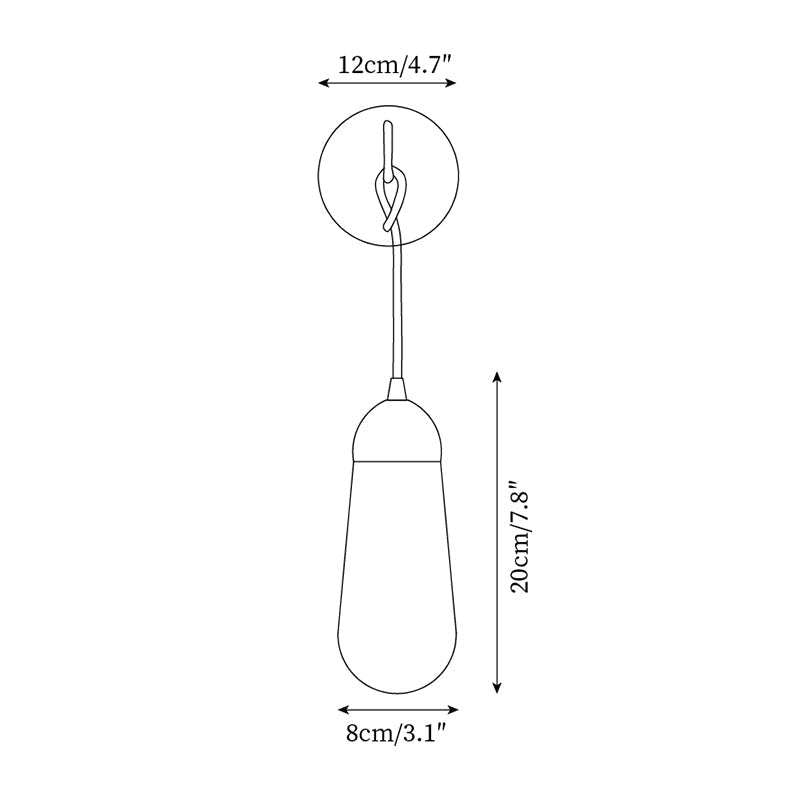 Ritta Wall Lamp Travertine Teardrop-shaped - Neutralighting