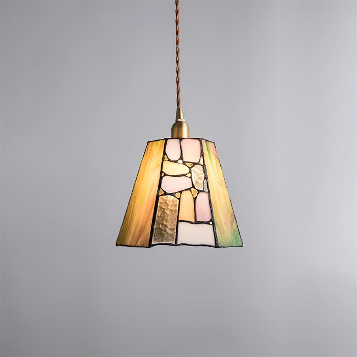 Mavine Tiffany-Style Stained Glass Pendant Light - Neutralighting