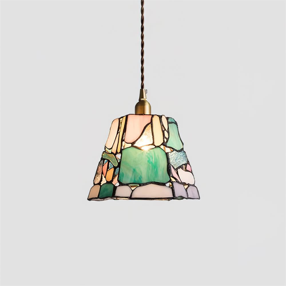 Mavine Tiffany-Style Stained Glass Pendant Light - Neutralighting