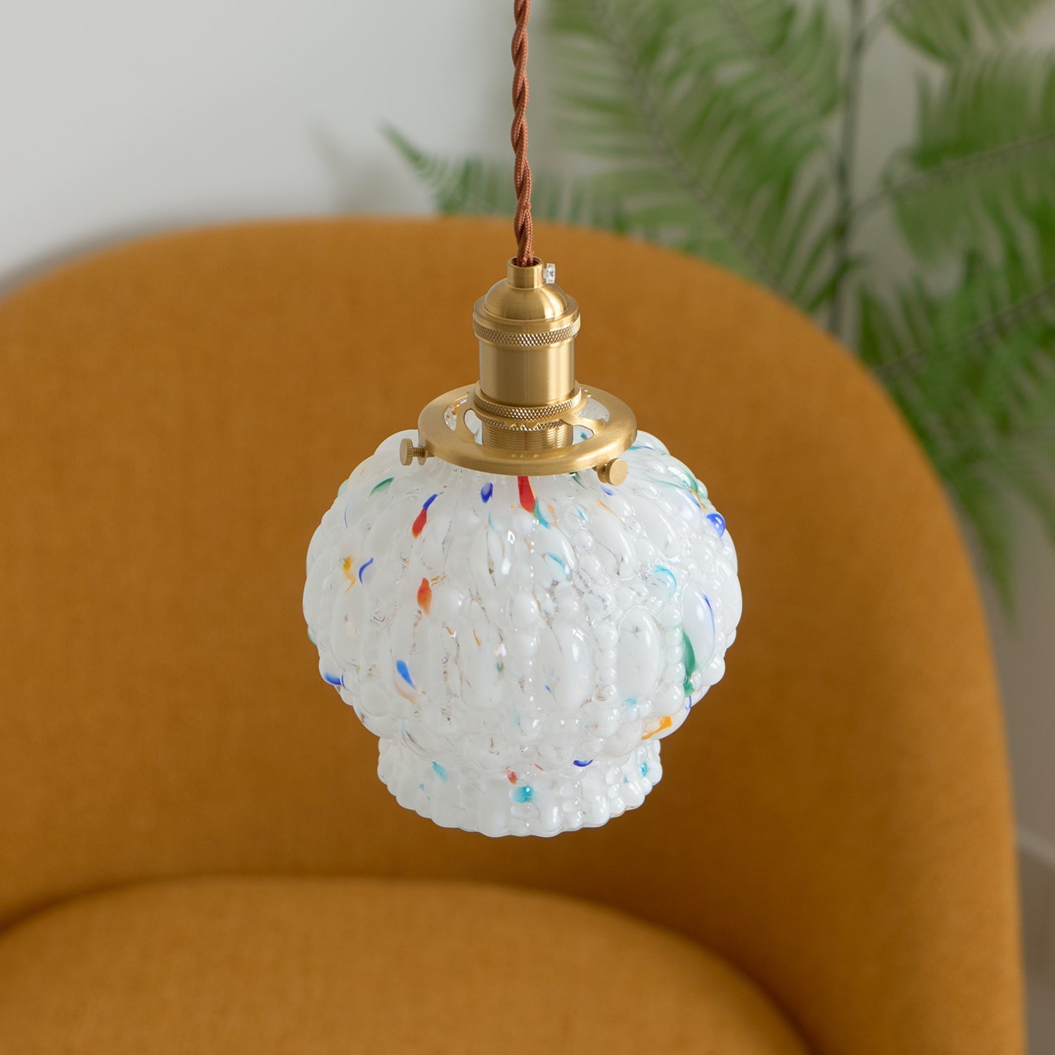 Jovik Textured Glass Pendant Light - Neutralighting