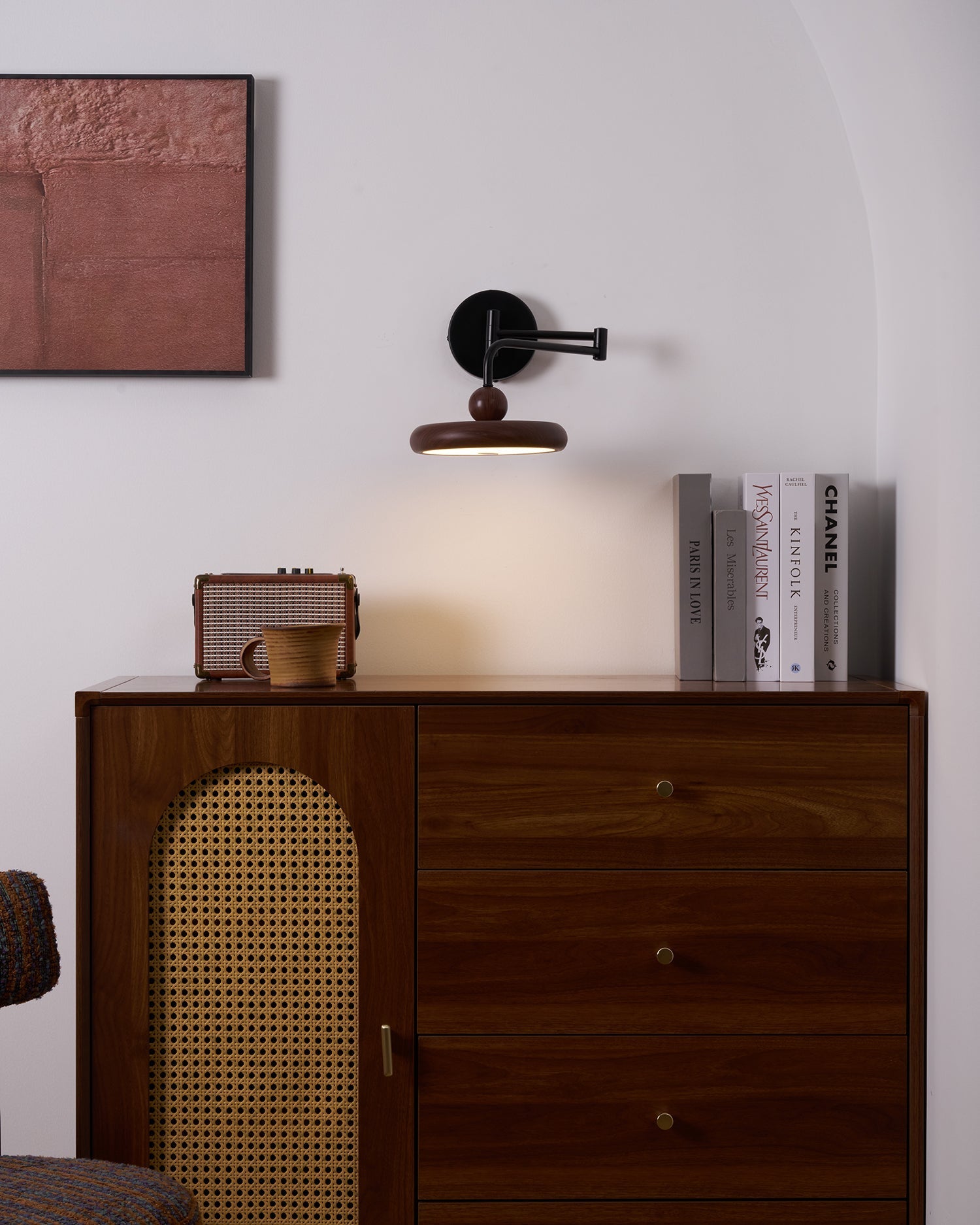 Nella Wooden Wall Light - Neutralighting