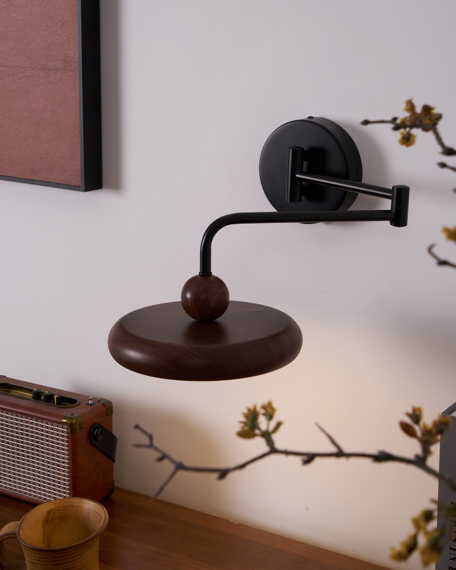 Nella Wooden Wall Light - Neutralighting