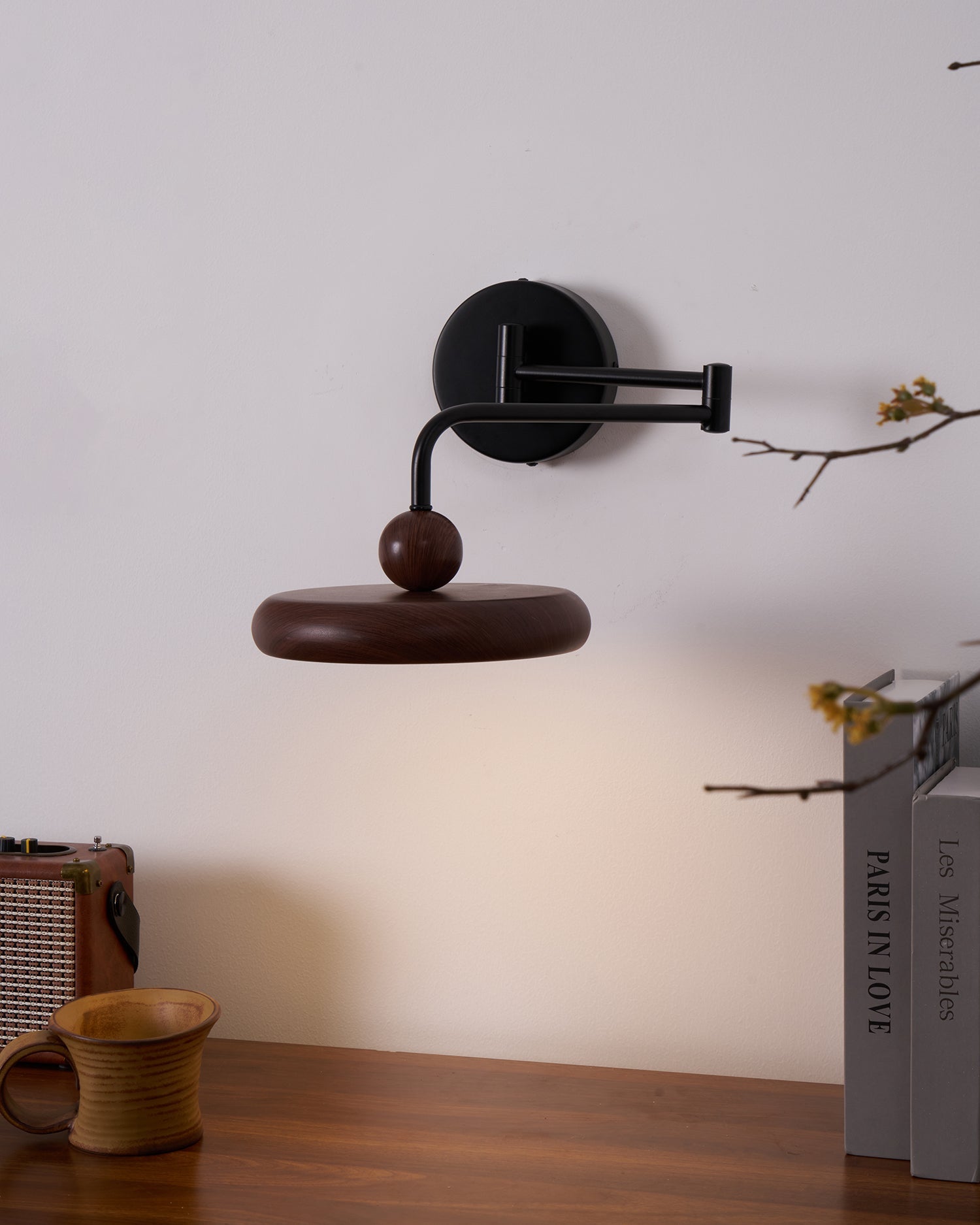 Nella Wooden Wall Light - Neutralighting