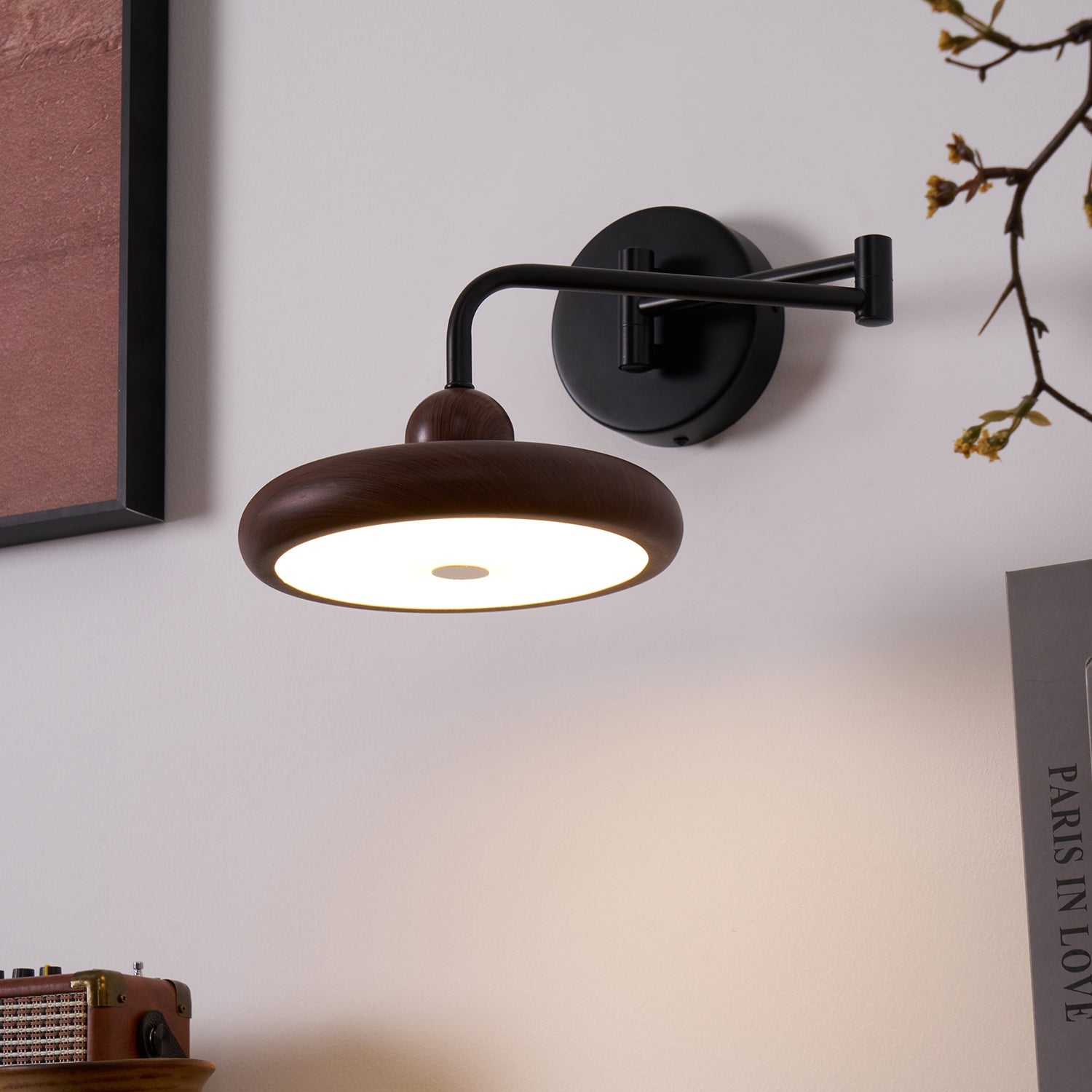 Nella Wooden Wall Light - Neutralighting