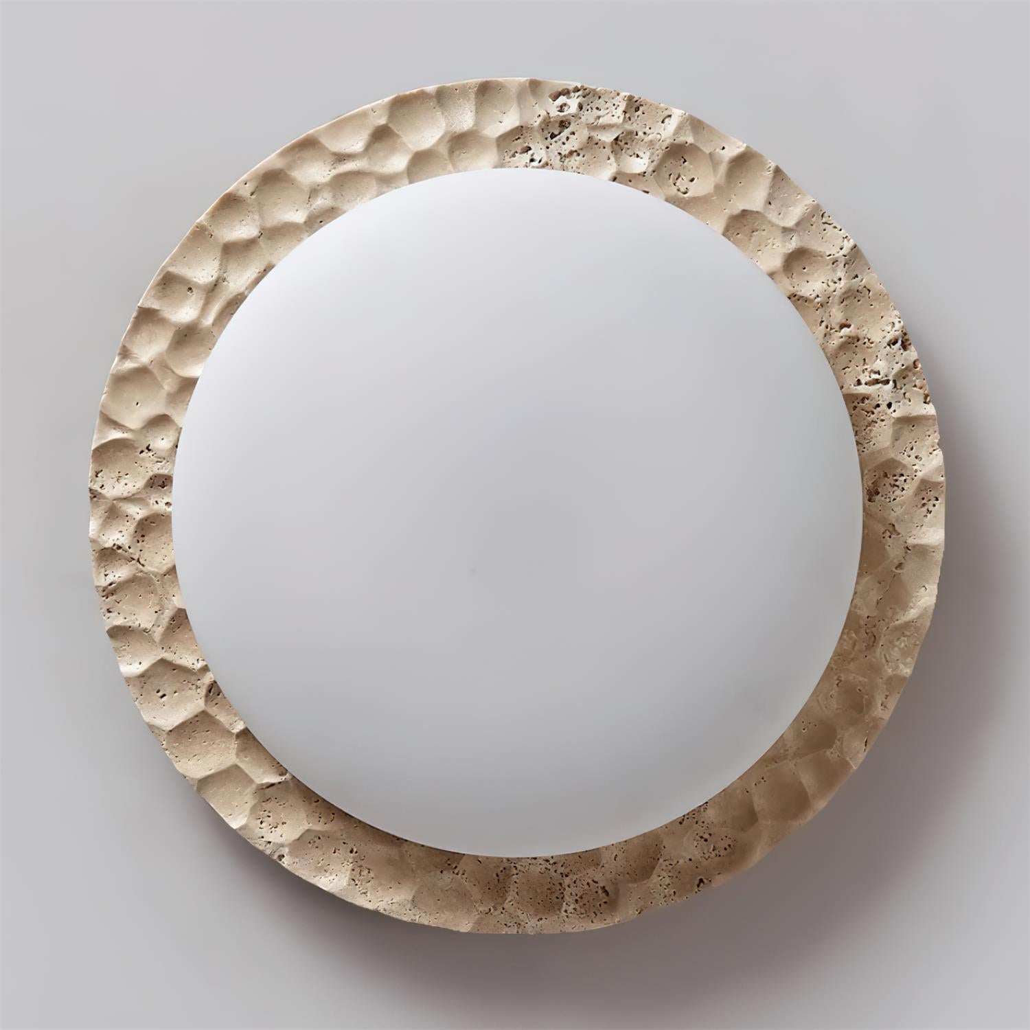 Ritta Travertine Canopy Ceiling Light - Neutralighting