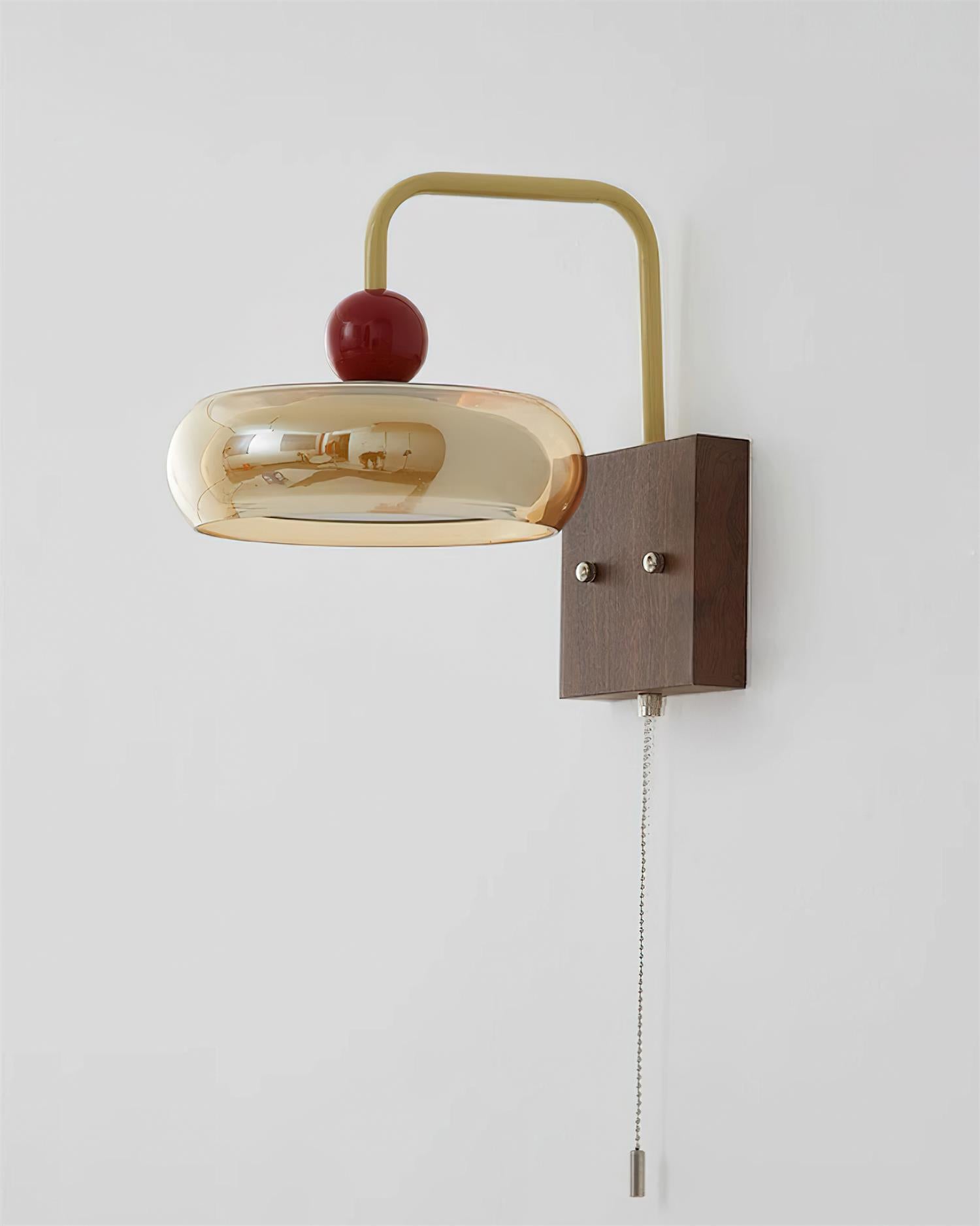 Eplio Retro Metal & Glass Wall Lamp - Neutralighting