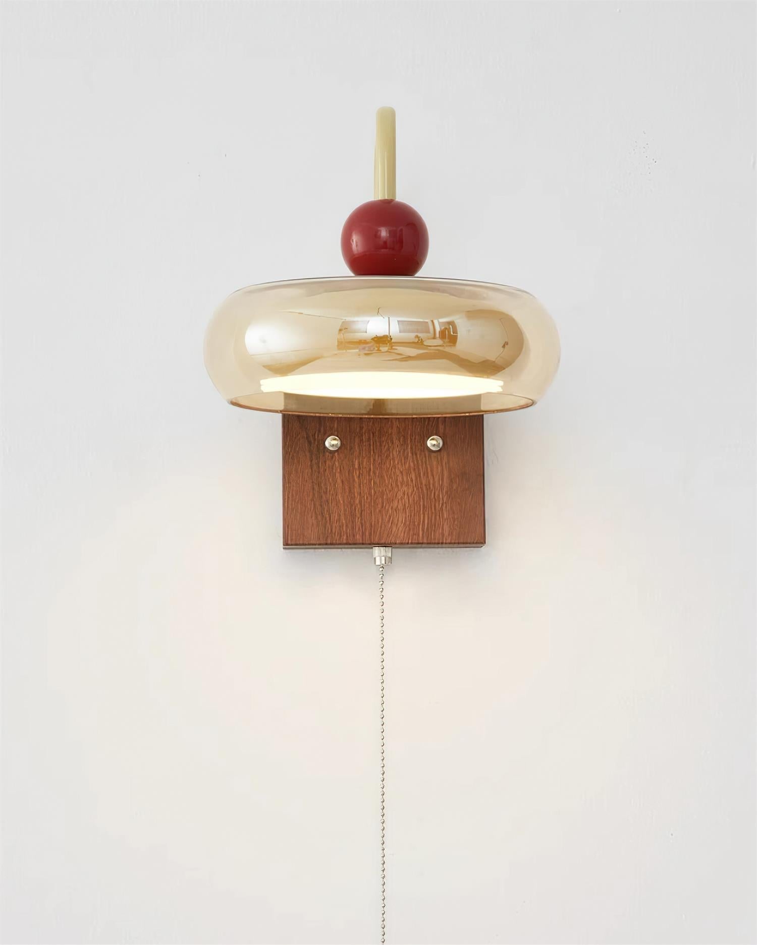 Eplio Retro Metal & Glass Wall Lamp - Neutralighting