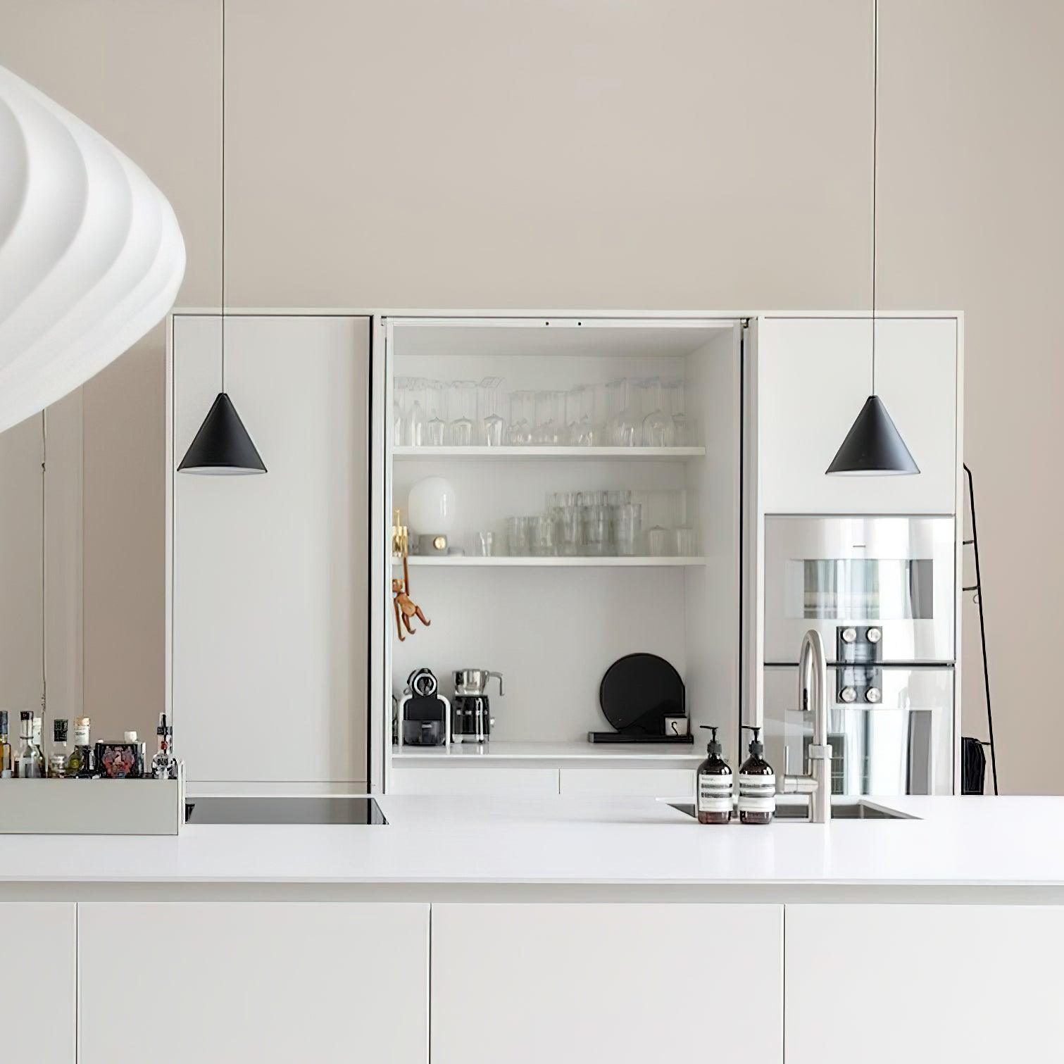 Pendant Light Black Cone Shade Industrial - Neutralighting