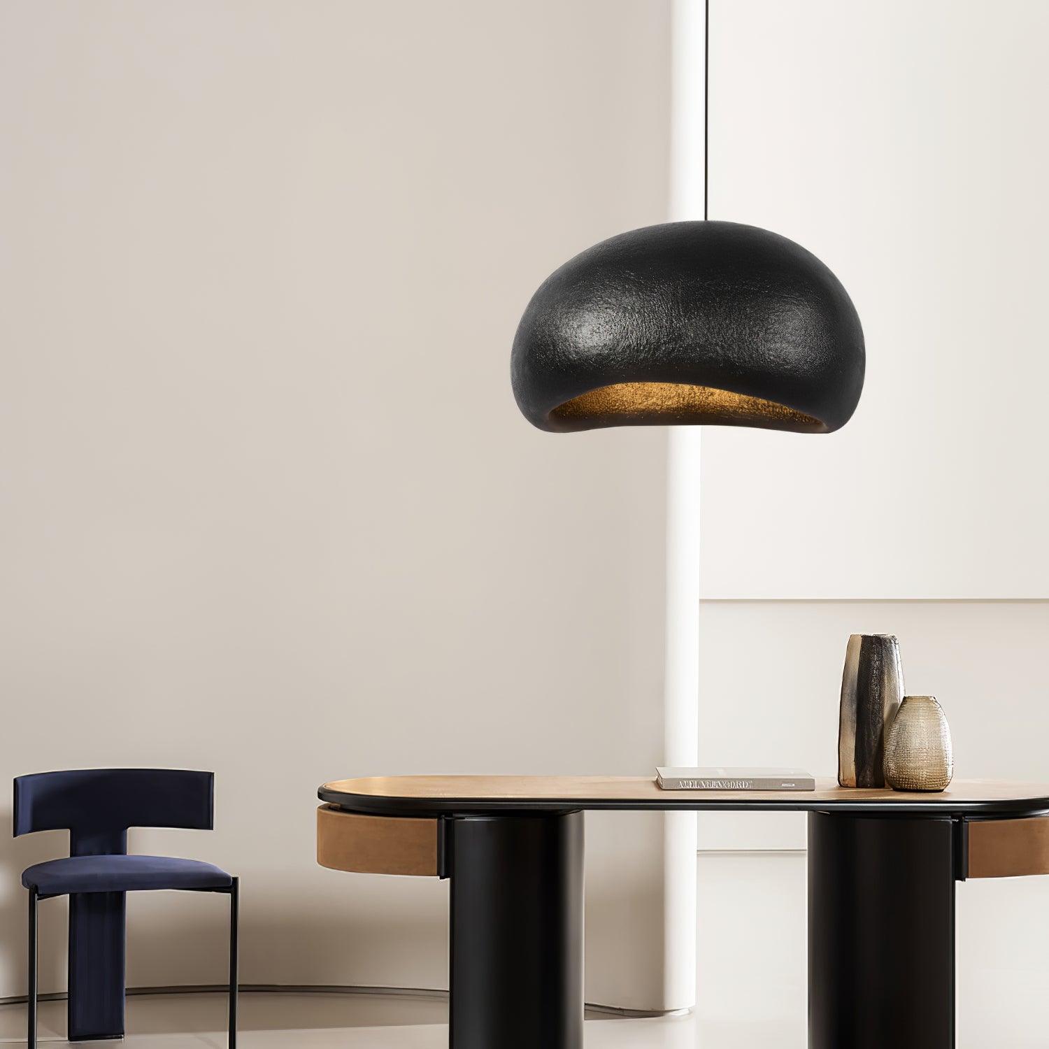 Pendant Lamp Pebble Inspired Organic Form Soft Glow Modern Artistic - Neutralighting