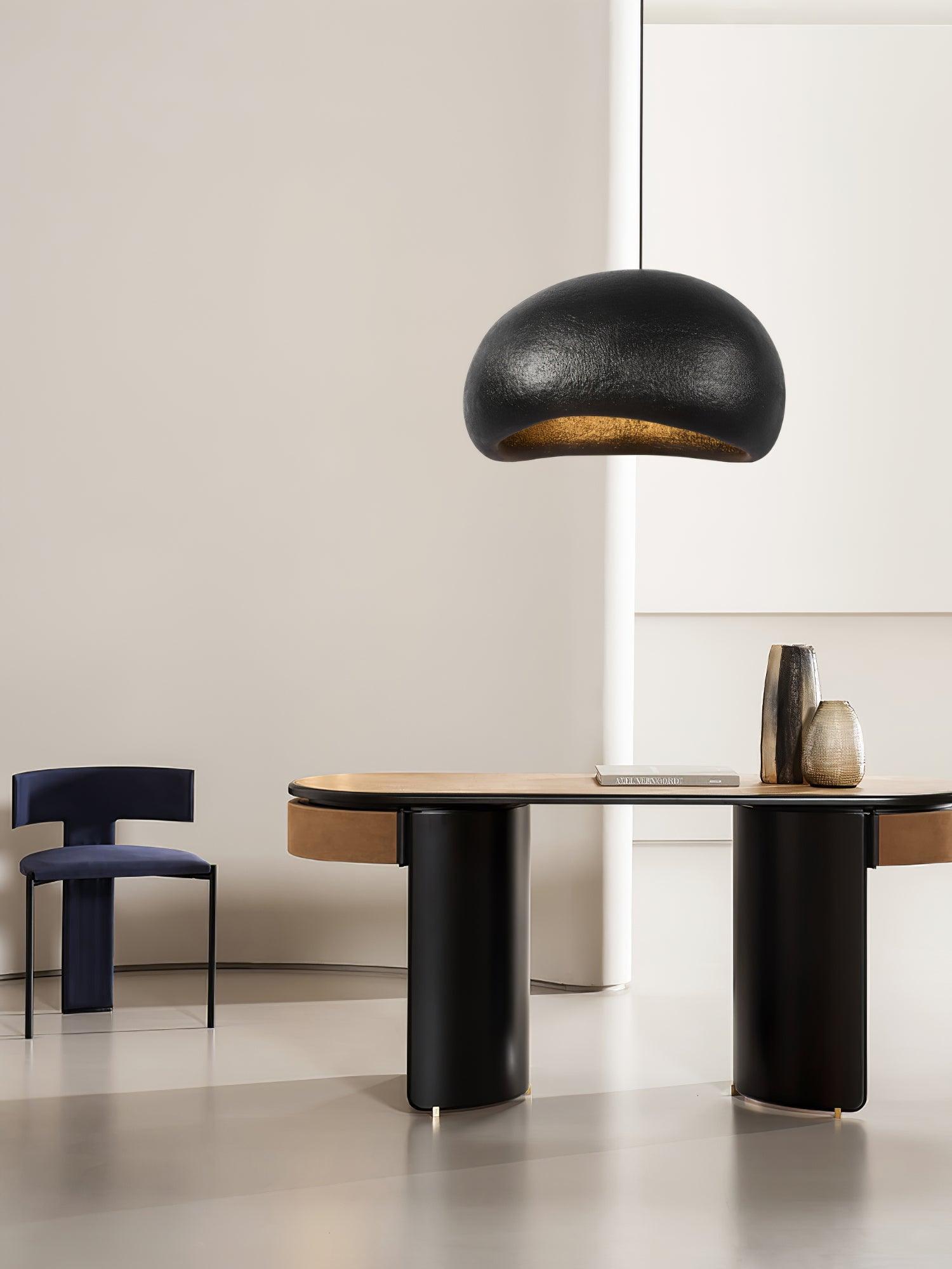 Pendant Lamp Pebble Inspired Organic Form Soft Glow Modern Artistic - Neutralighting