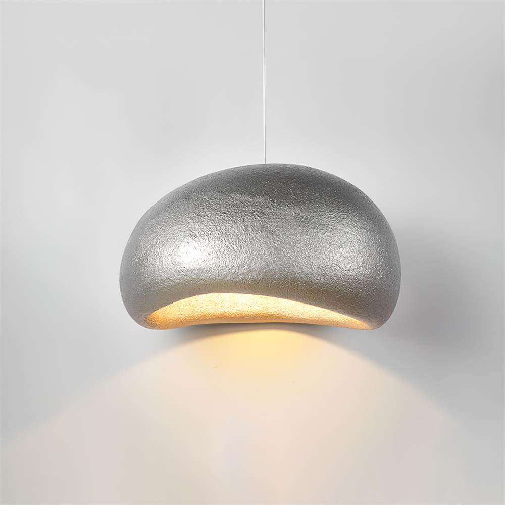 Pendant Lamp Pebble Inspired Organic Form Soft Glow Modern Artistic - Neutralighting