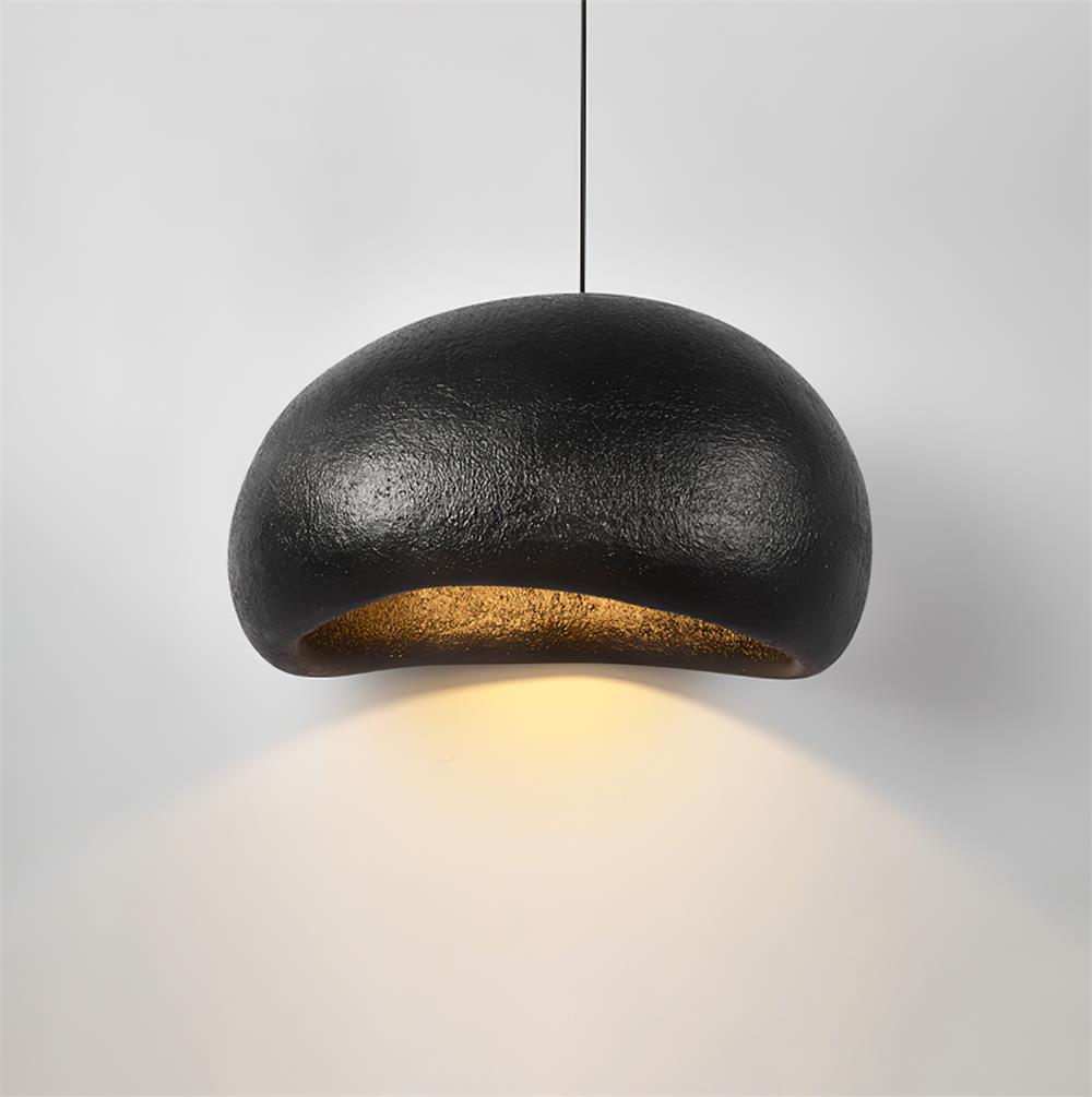 Pendant Lamp Pebble Inspired Organic Form Soft Glow Modern Artistic - Neutralighting