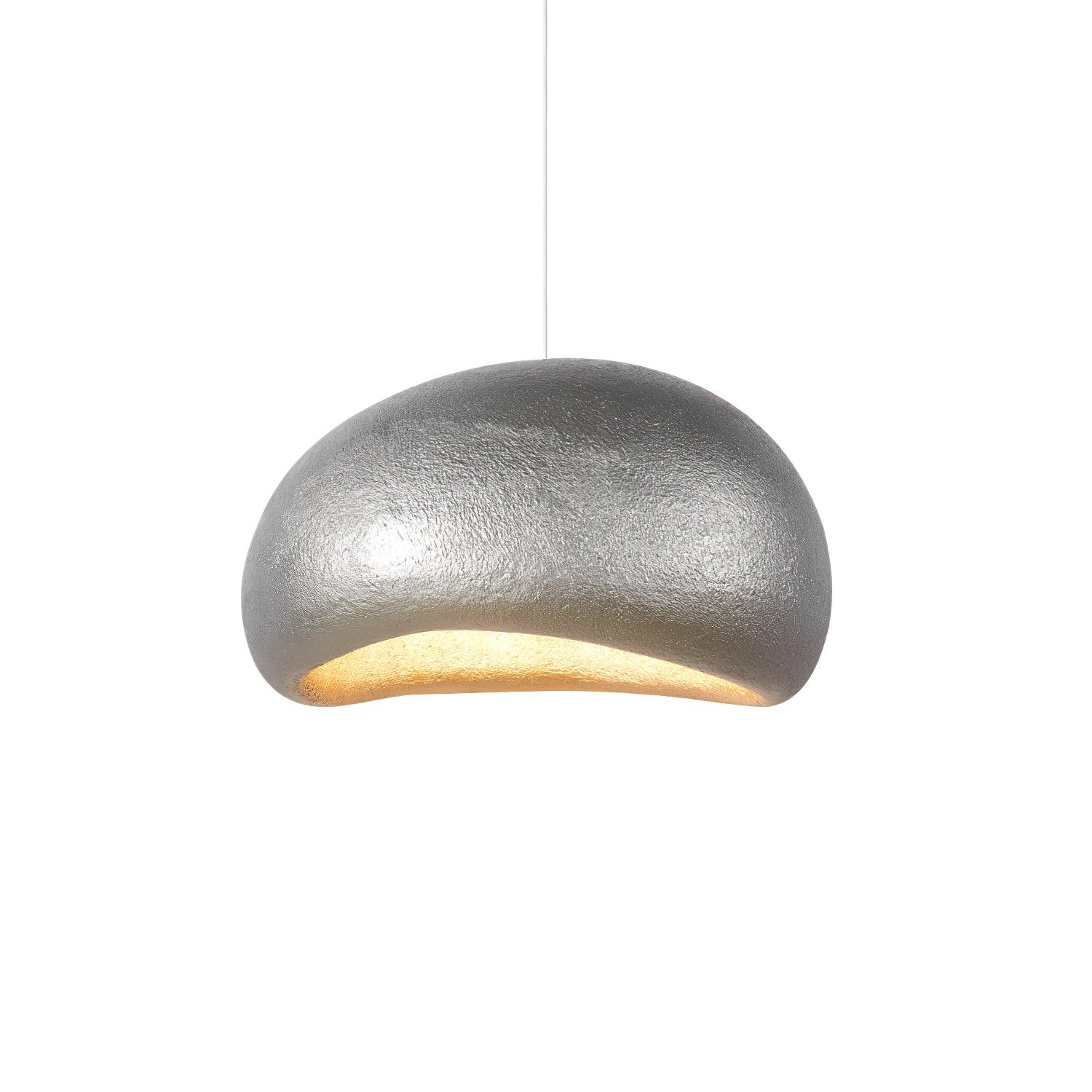 Pendant Lamp Pebble Inspired Organic Form Soft Glow Modern Artistic - Neutralighting