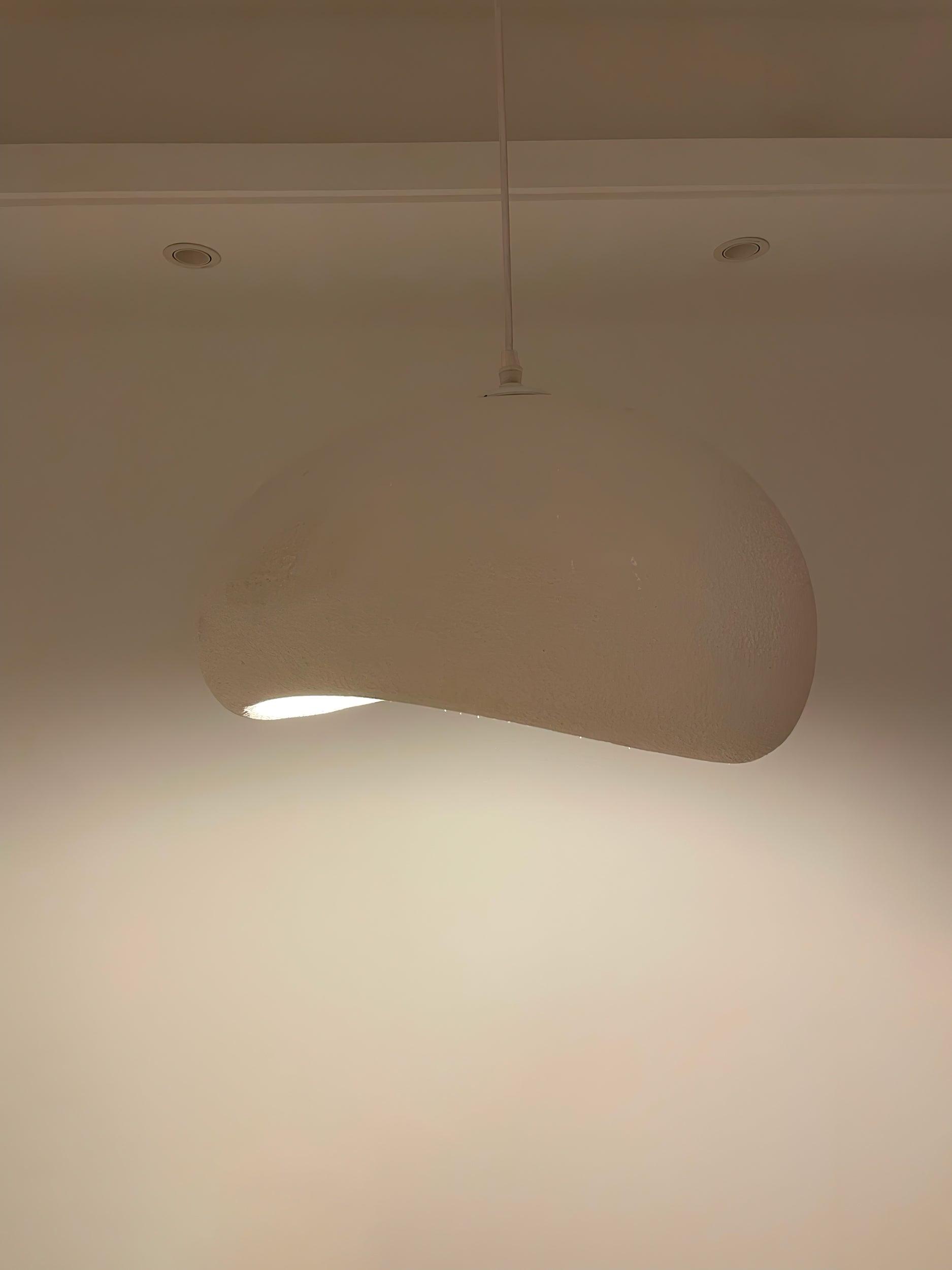 Pendant Lamp Organic Curved Shade Soft Texture Modern Artistic - Neutralighting
