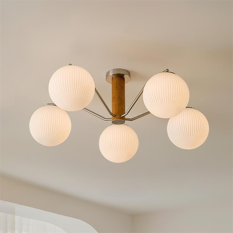 Ceiling Light LED/Incandescent Globe Flush Mount for Living Room - Neutralighting
