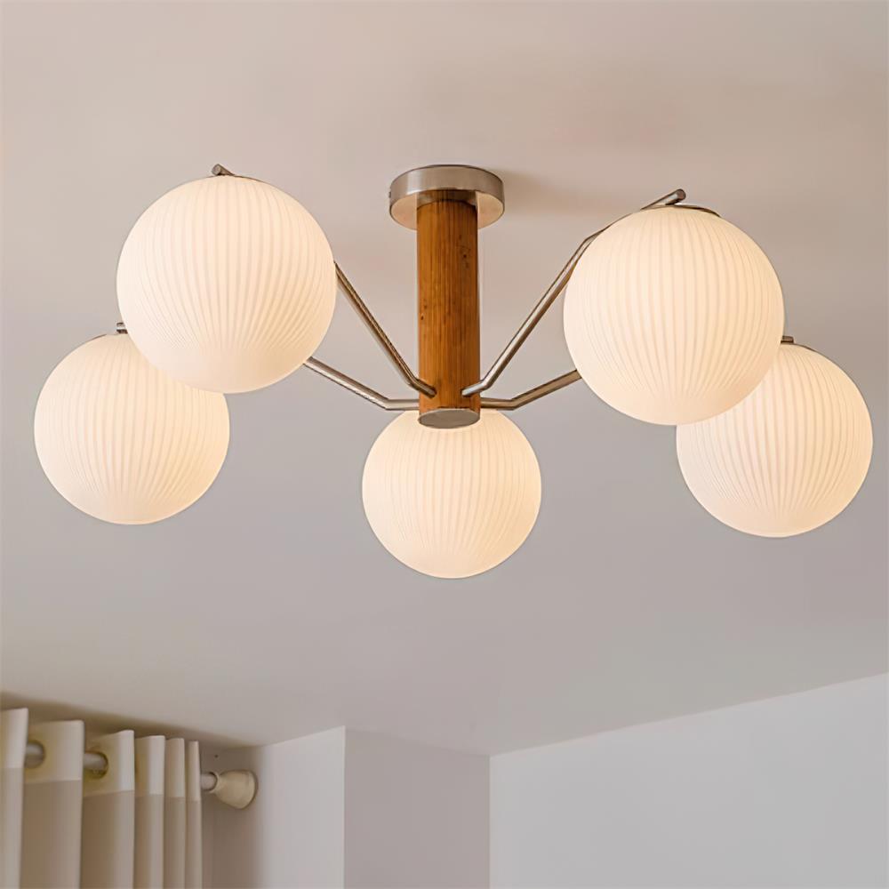 Ceiling Light LED/Incandescent Globe Flush Mount for Living Room - Neutralighting